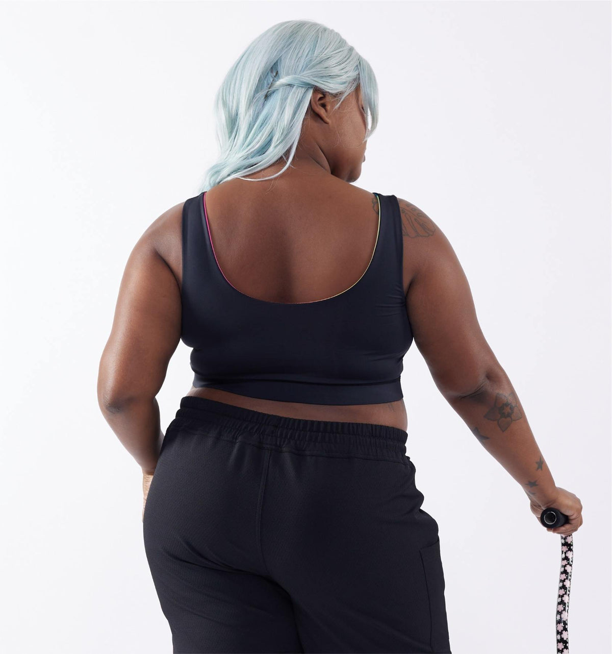 Model:Saira is 5'7" and wear a 2x