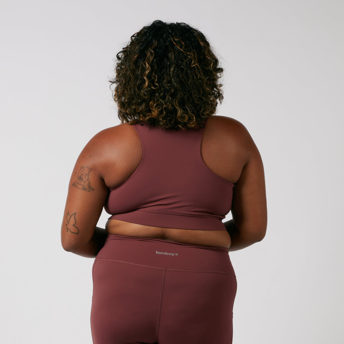 Full Zip Bra - Fig
