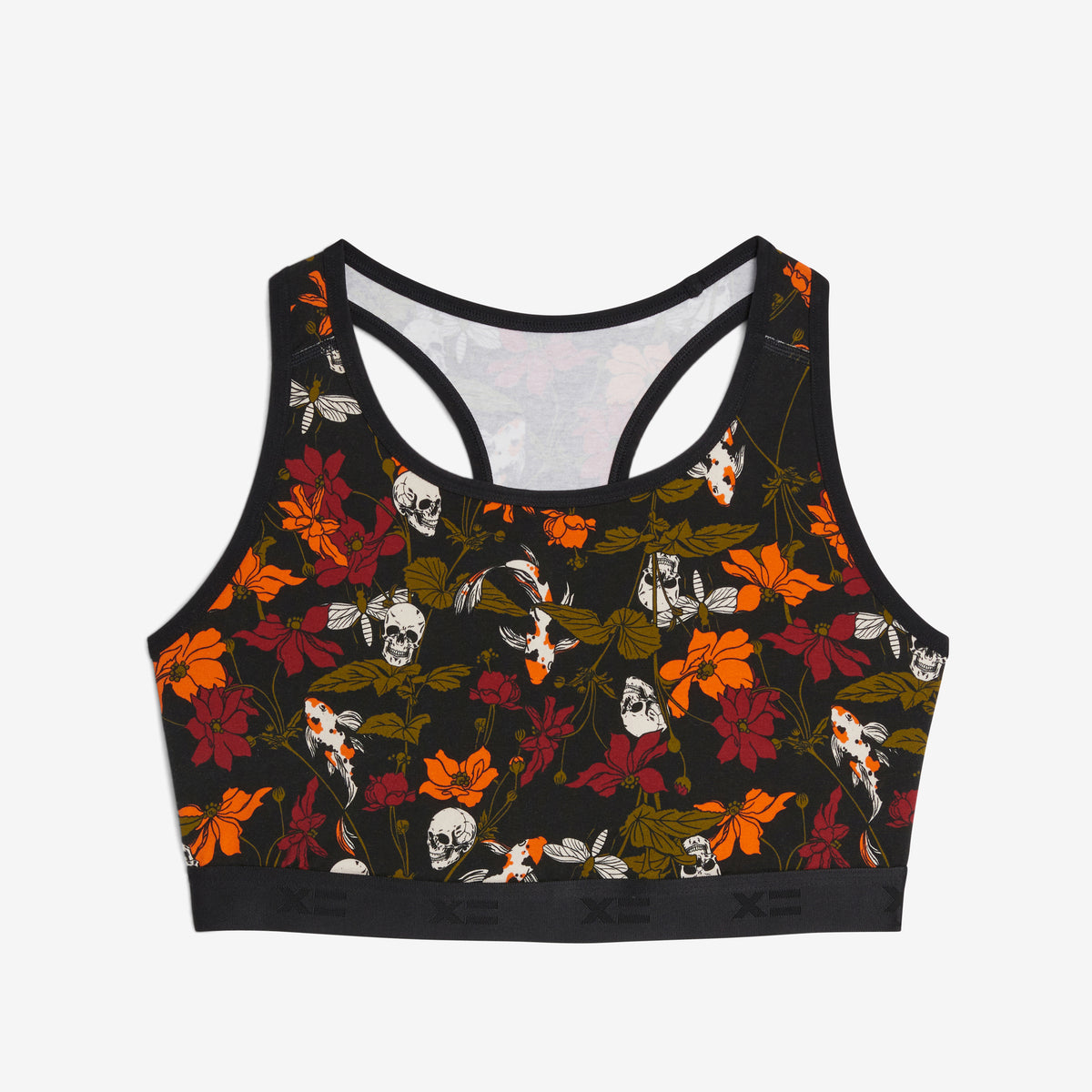 Racerback Soft Bra - Bone and Vine