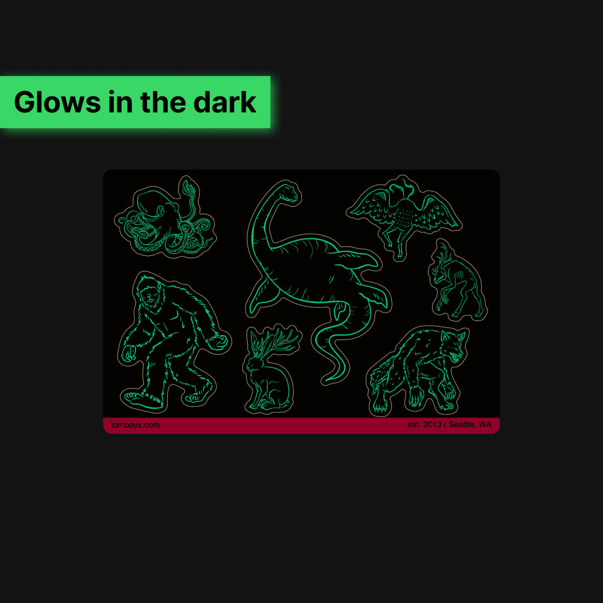 Stickers - Cryptids