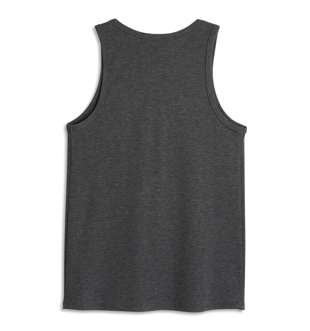 Bamboo Rib Tank - Heather Gray