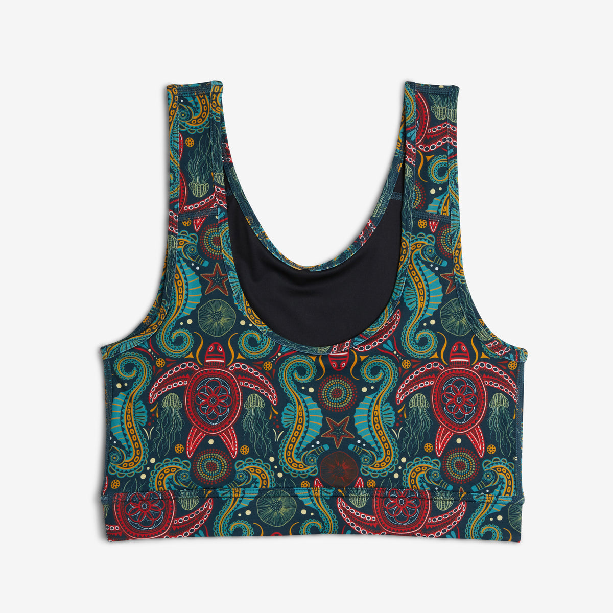 Swim Sport Compression Top - Marine Mosaic