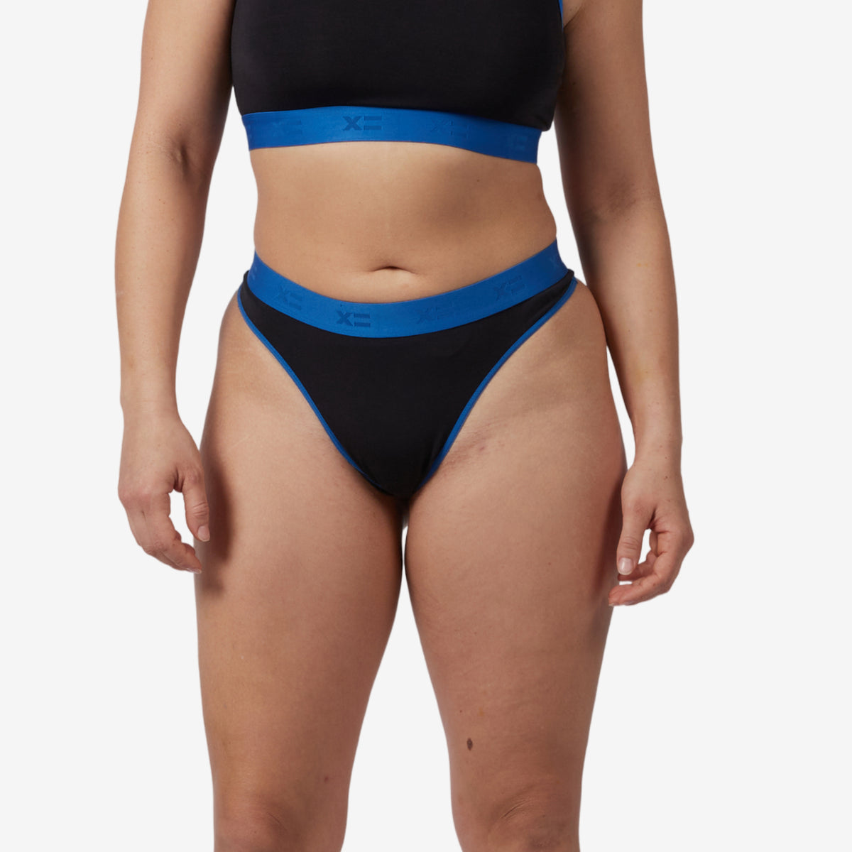 Thong - TENCEL Modal Ink Blue Edge
