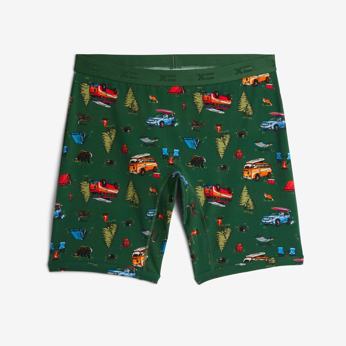 9" Boxer Briefs - Road Trip