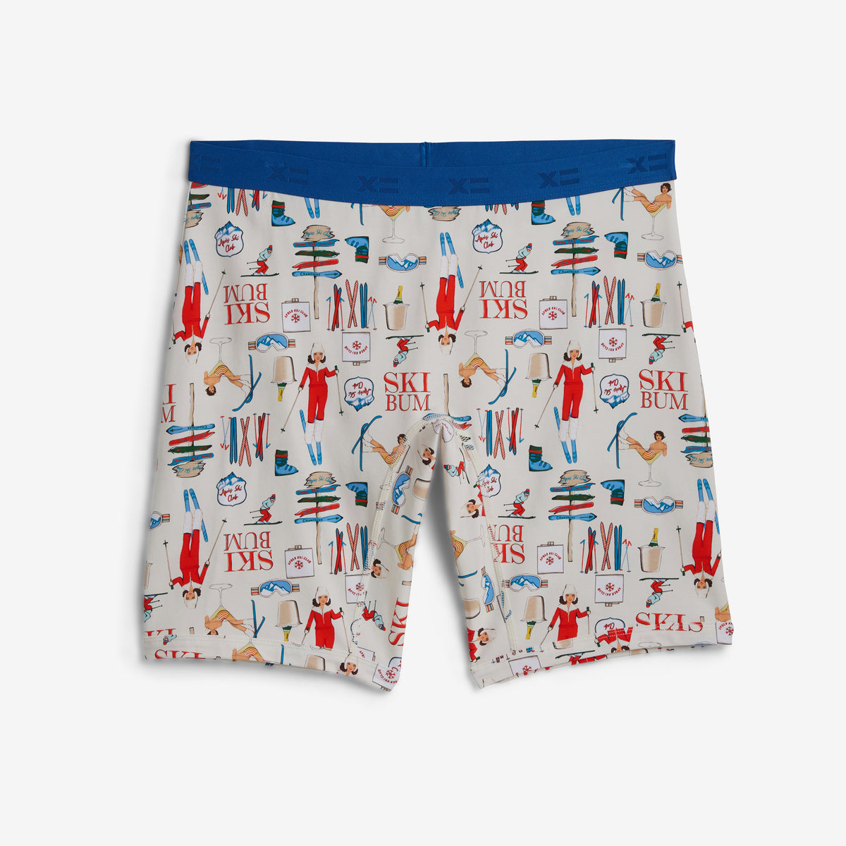 9" Boxer Briefs - Ski Bum