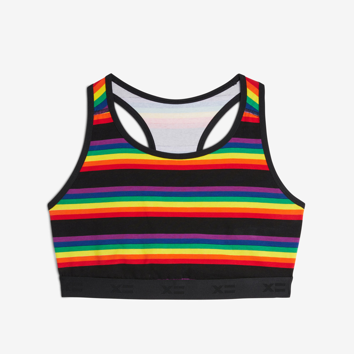 Racerback Soft Bra - Stripe Unbound