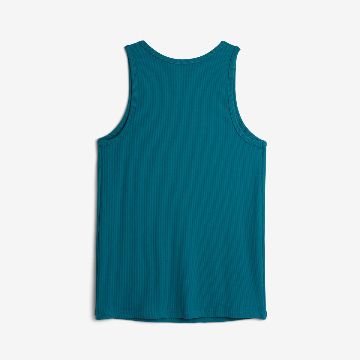 Bamboo Rib Tank - Teal Time