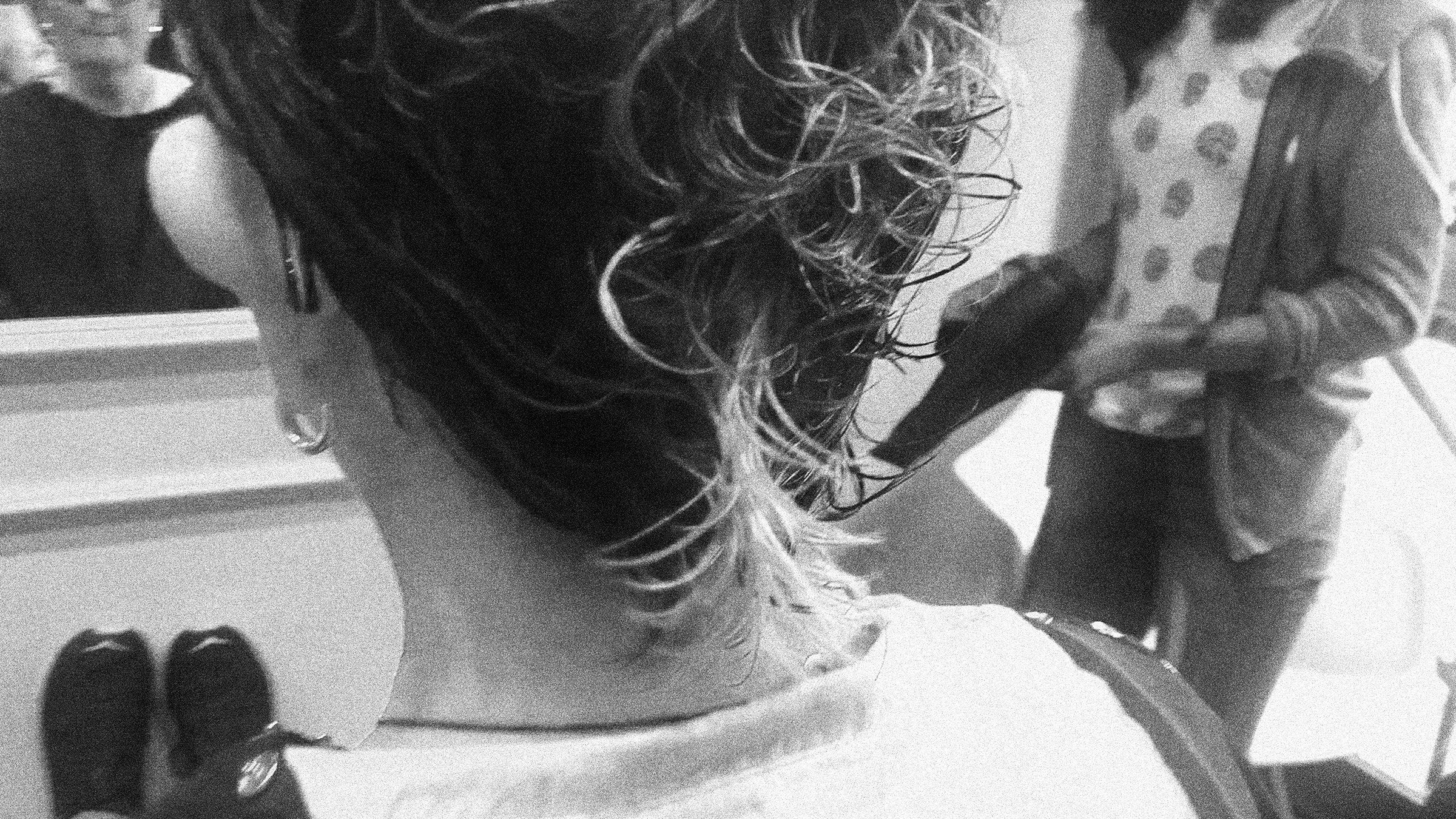 Fran Dunaway Pink Hair We Care