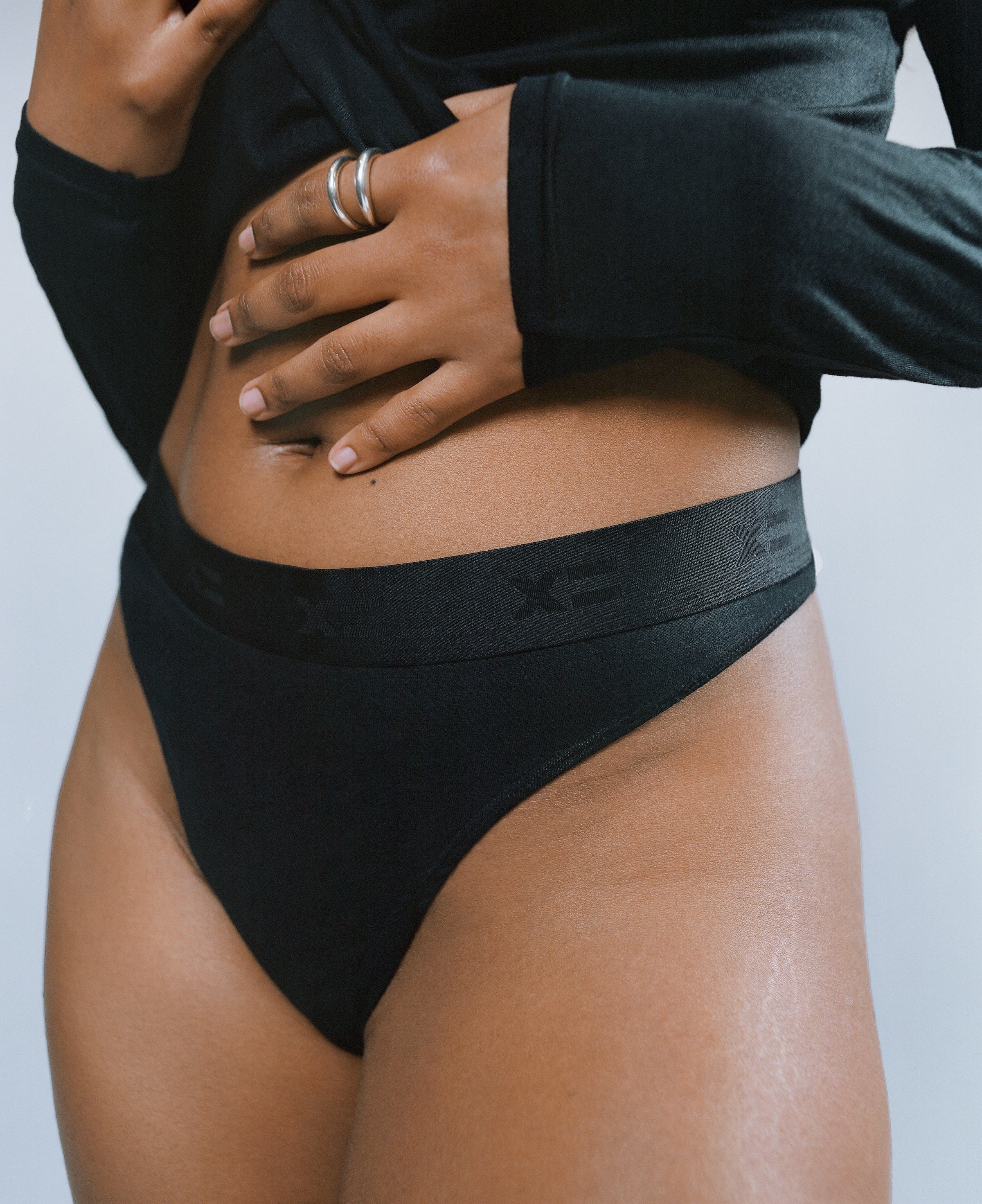 Thong - TENCEL™ Modal Black