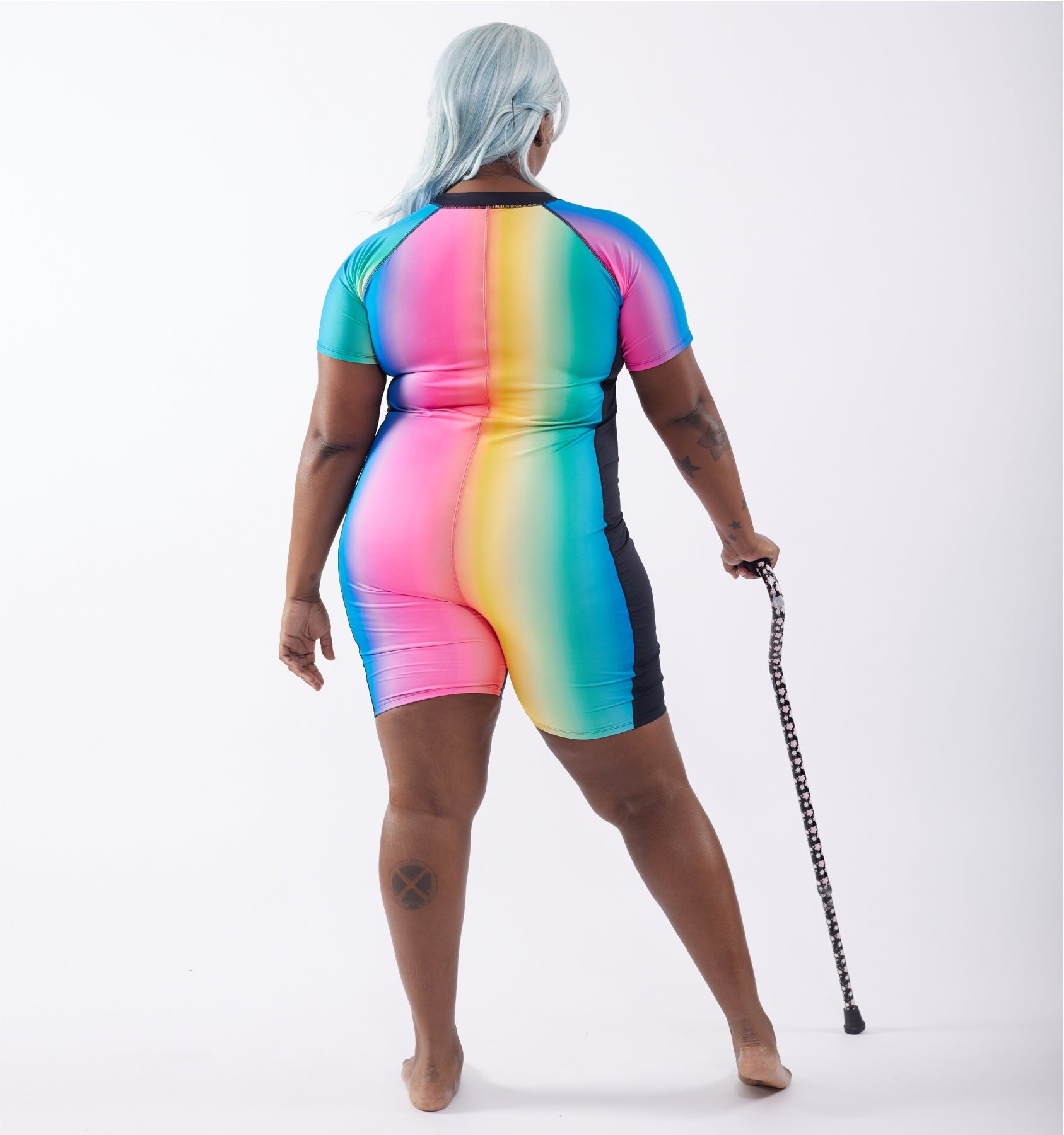 Model:Saira is 5'7" and wear a 2x