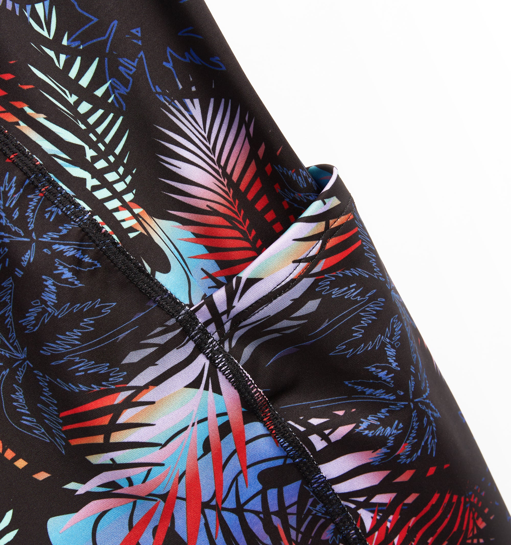 Swim 9" Shorts with Pocket - Palm Dreams