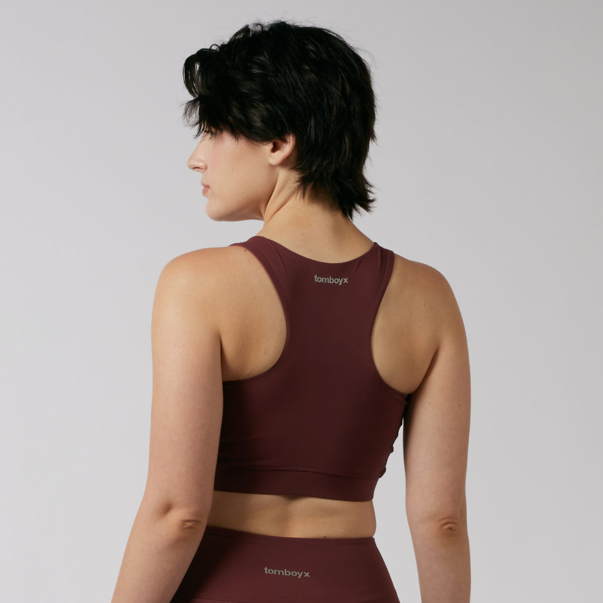 Full Zip Bra - Fig
