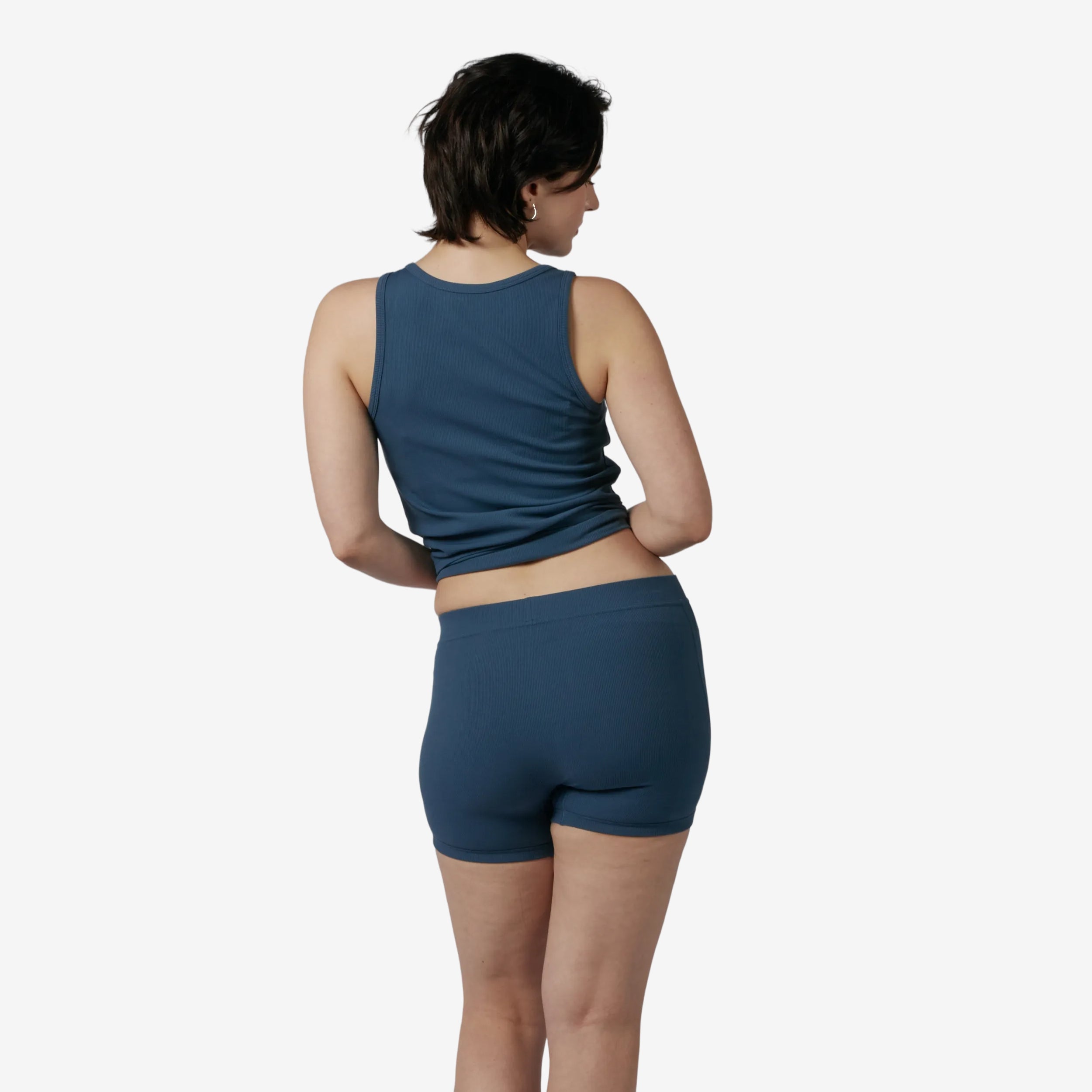 Bamboo Rib 4.5" Trunks - Bering Sea