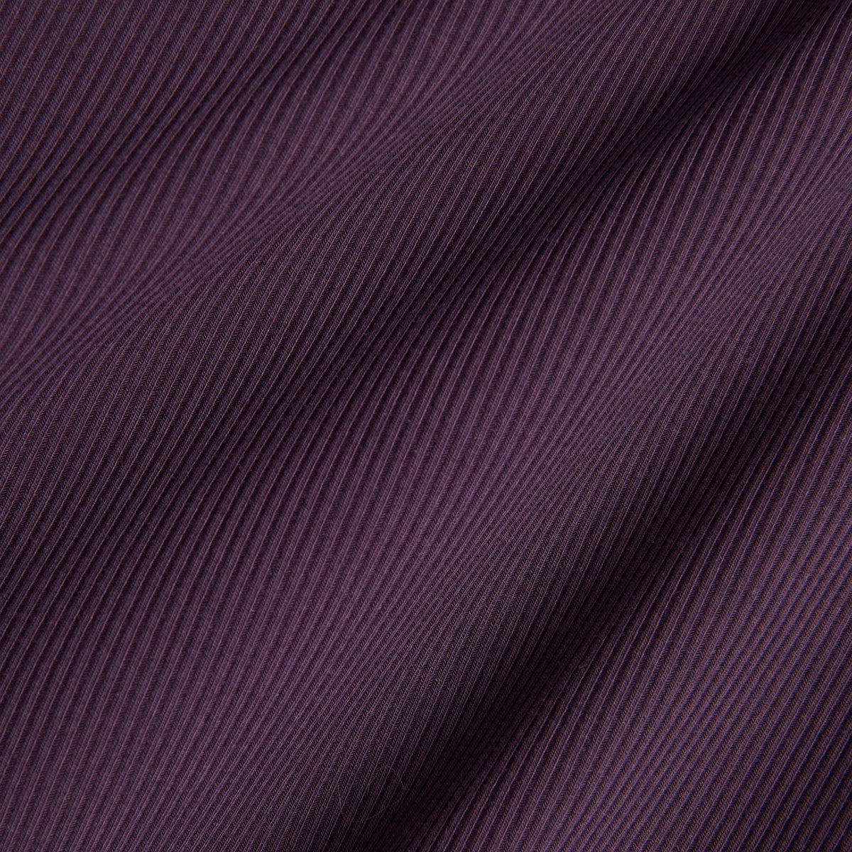 Bamboo Rib Triangle Bralette - Plum