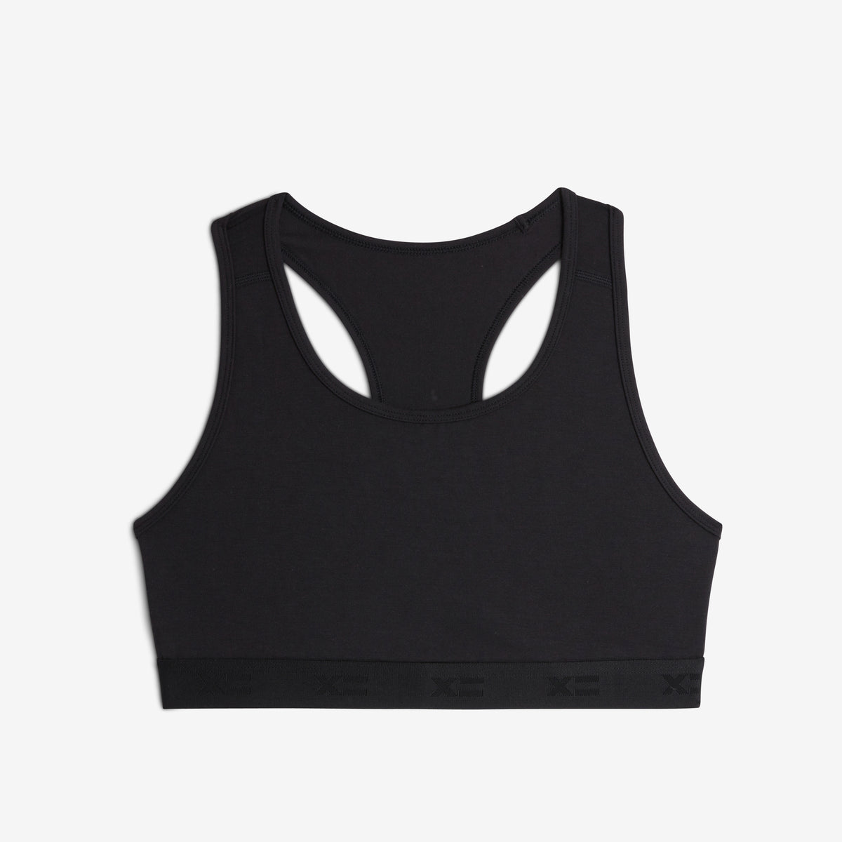Racerback Soft Bra - TENCEL Modal Black