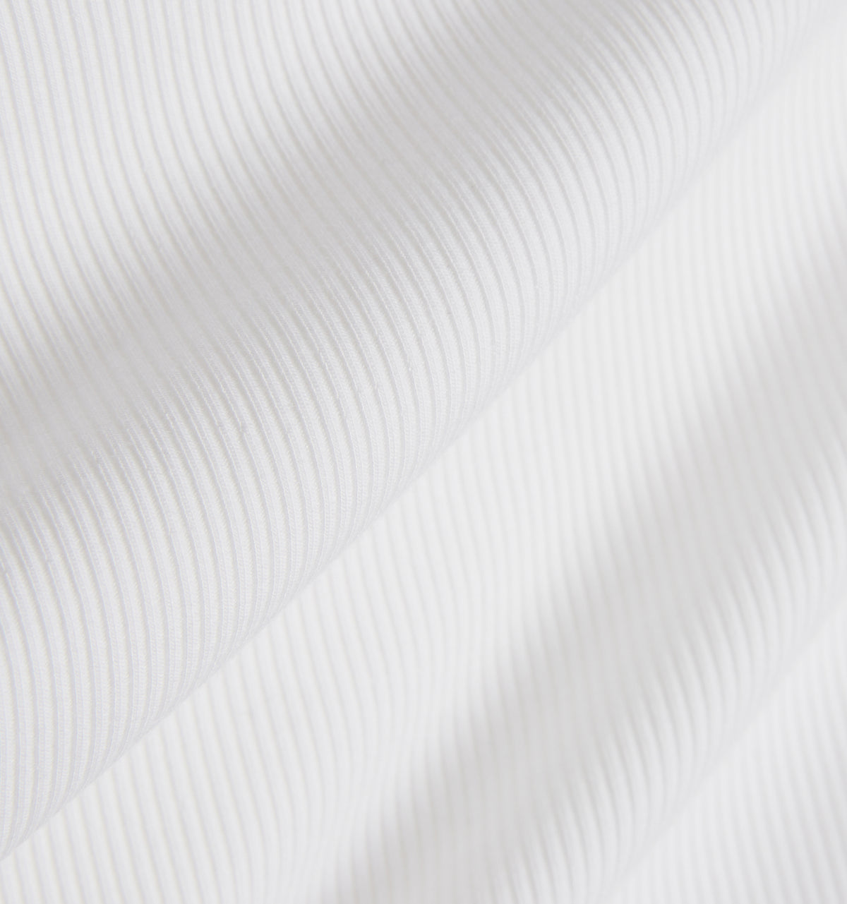 Bamboo Rib Tank - White