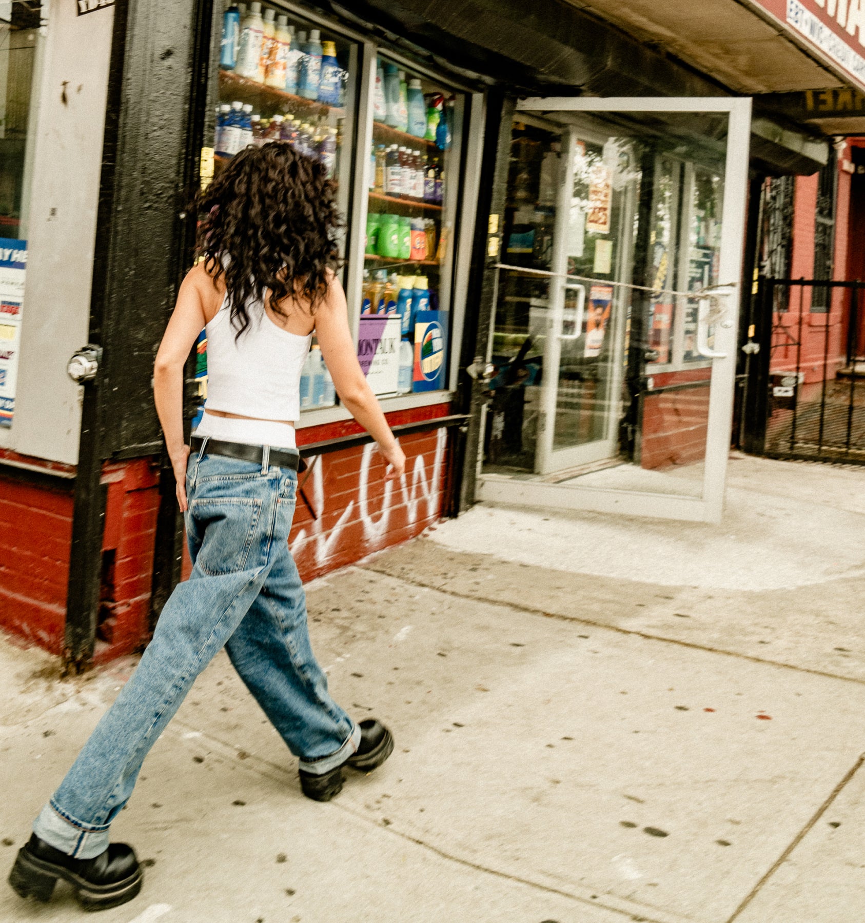 Bamboo Rib Bra Top - Bright White