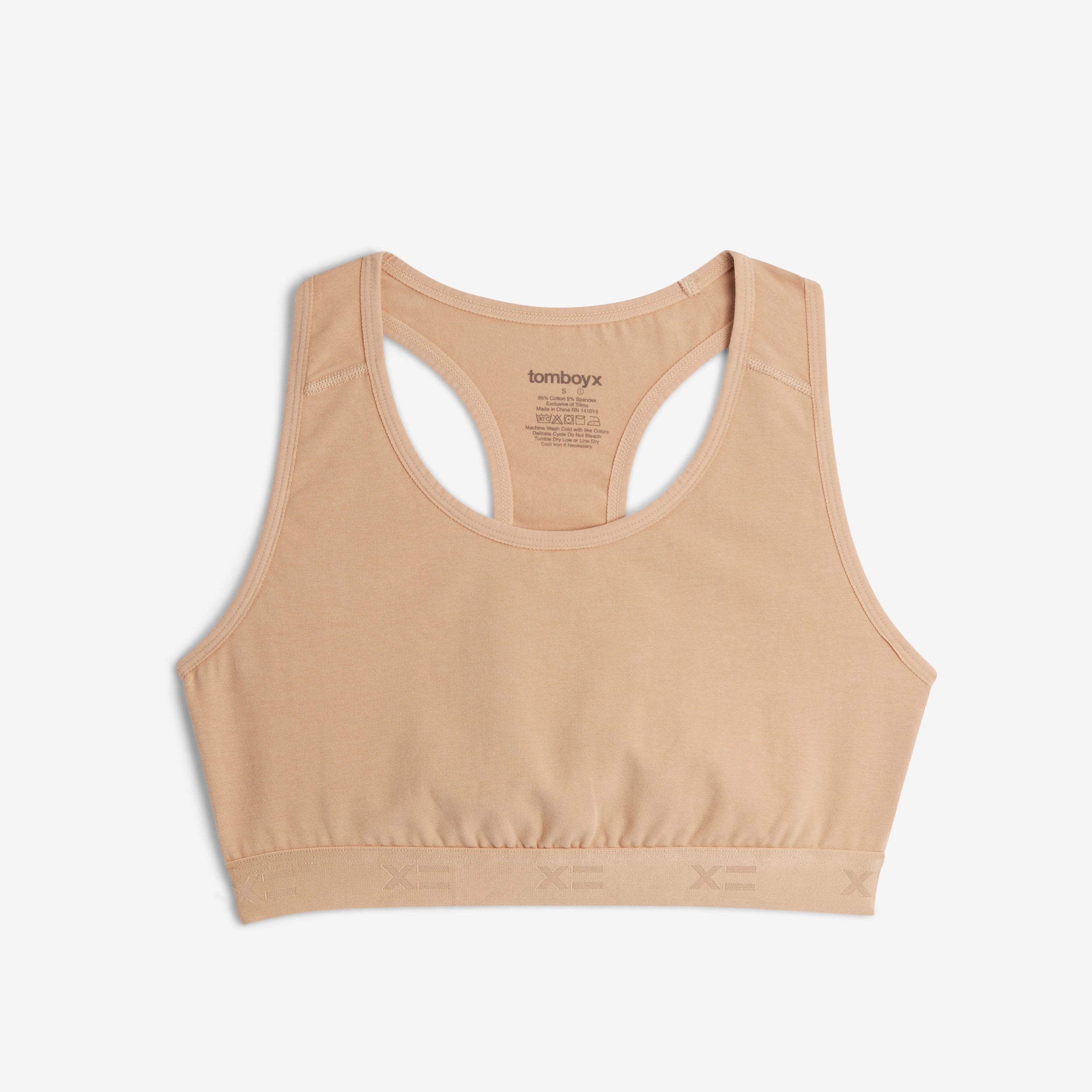 Racerback Soft Bra - Chai