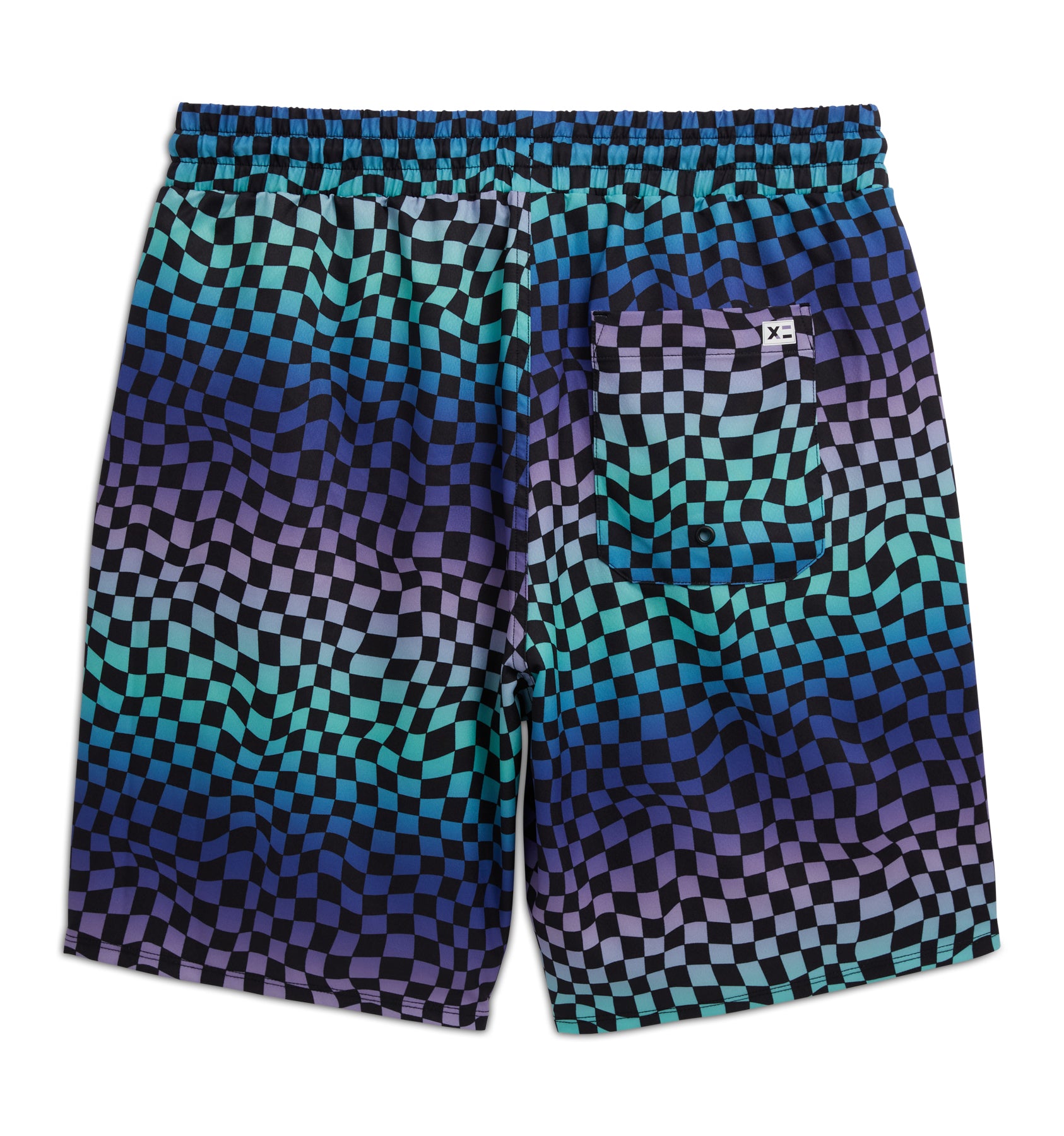 Swim 9" Lined Board Shorts - Checker Chaos