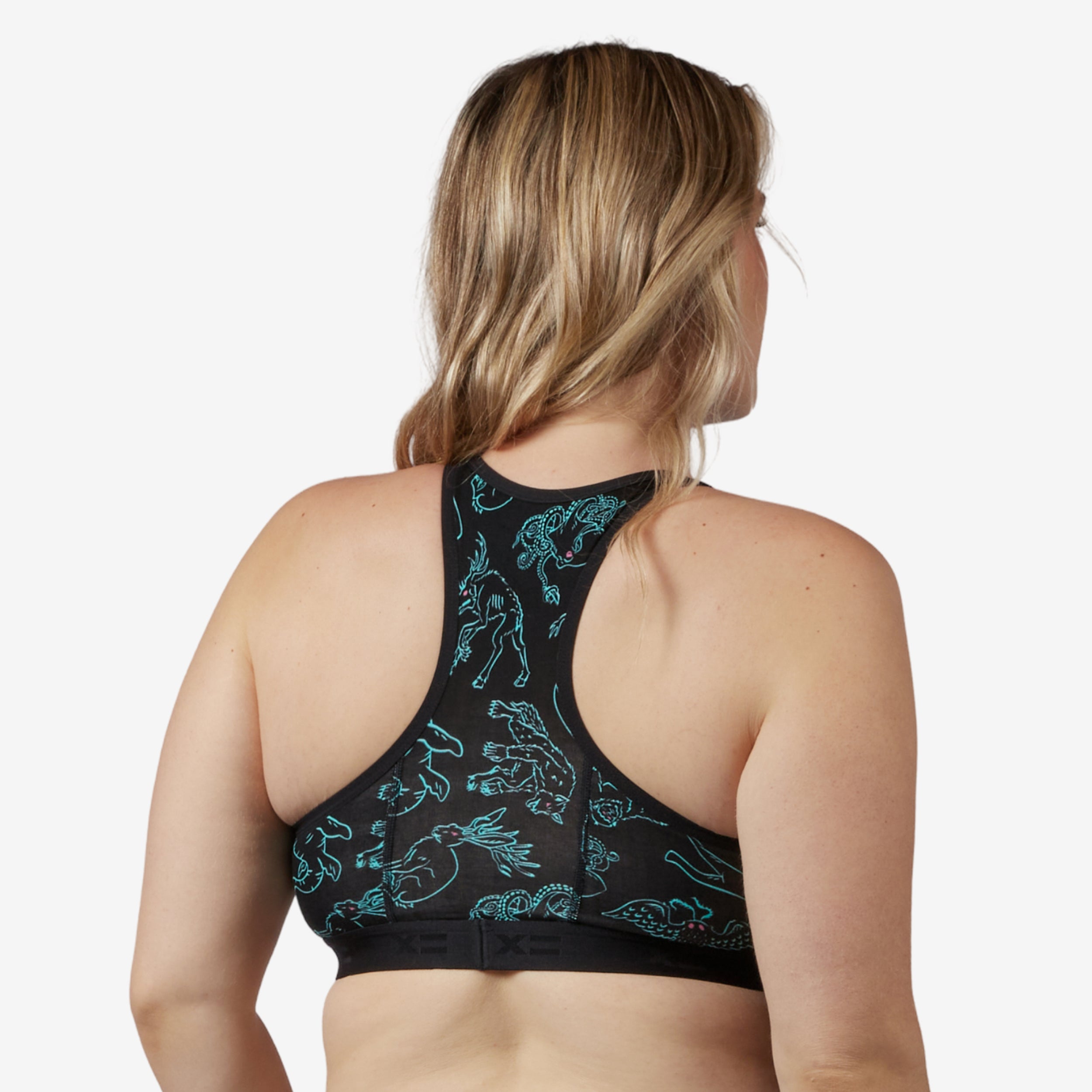 Racerback Soft Bra - Cryptids