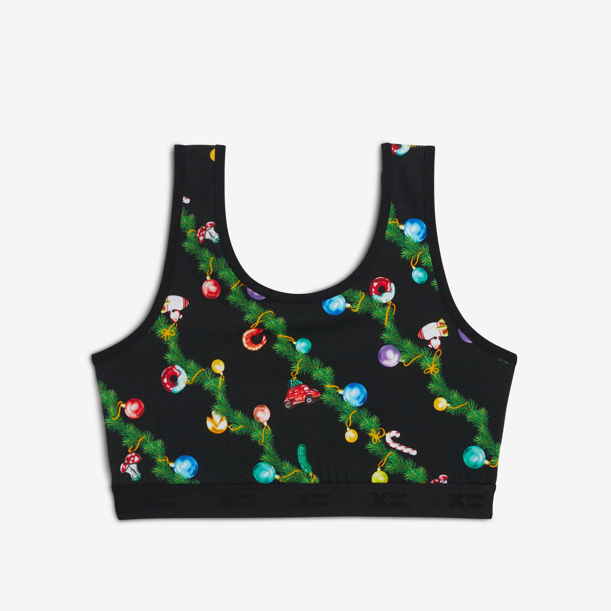 Essentials Soft Bra - Deck the Halls