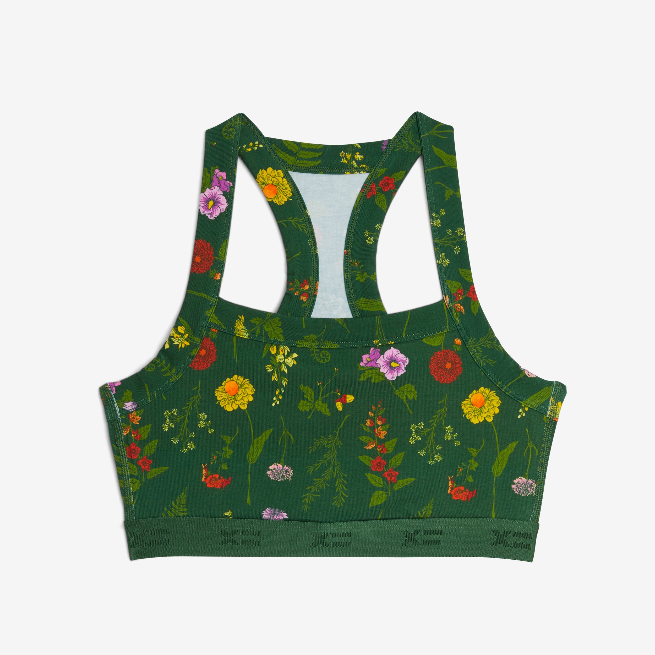 Scoop Soft Bra 3-Pack - Fern and Floral