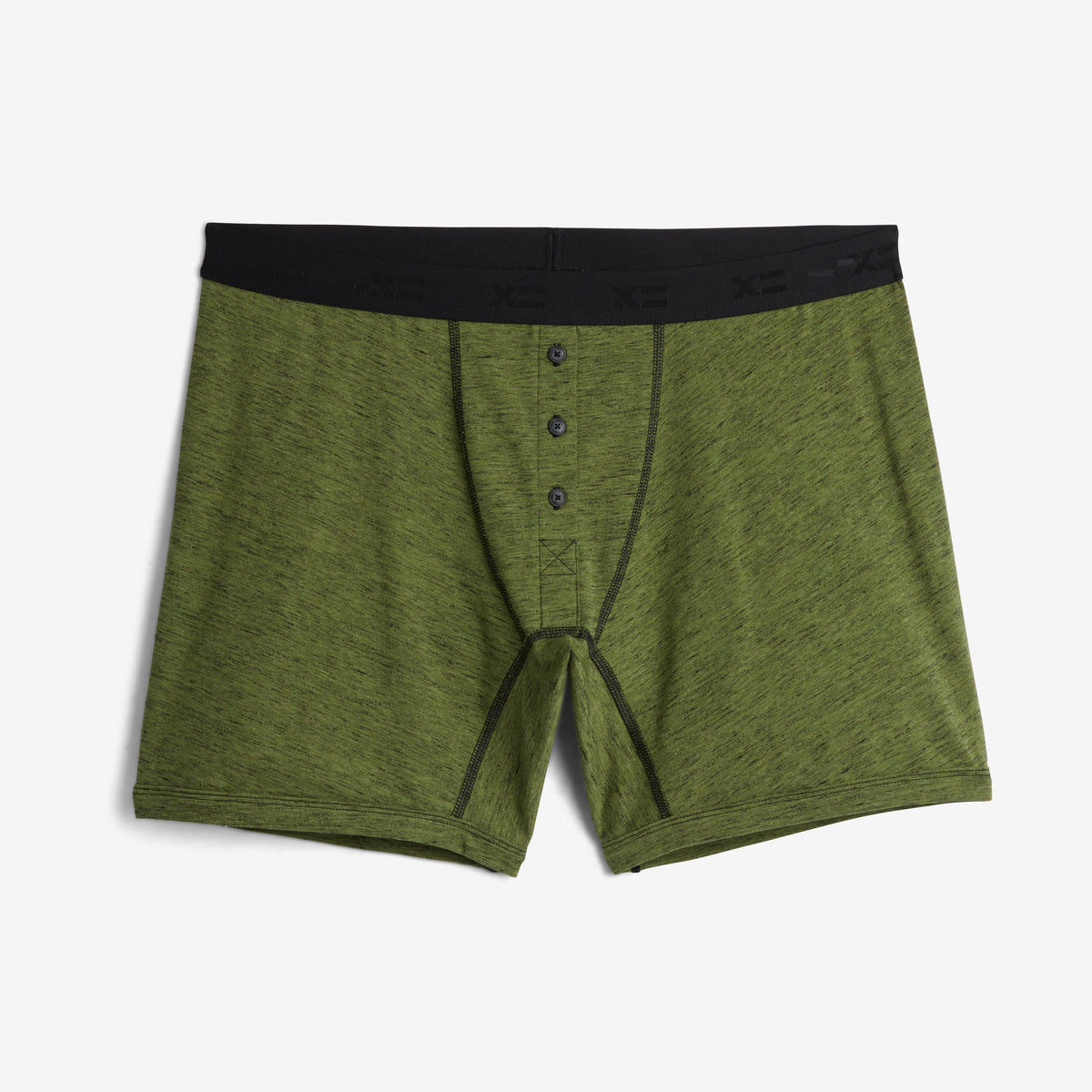 6" Fly Boxer Briefs - Forest Heather