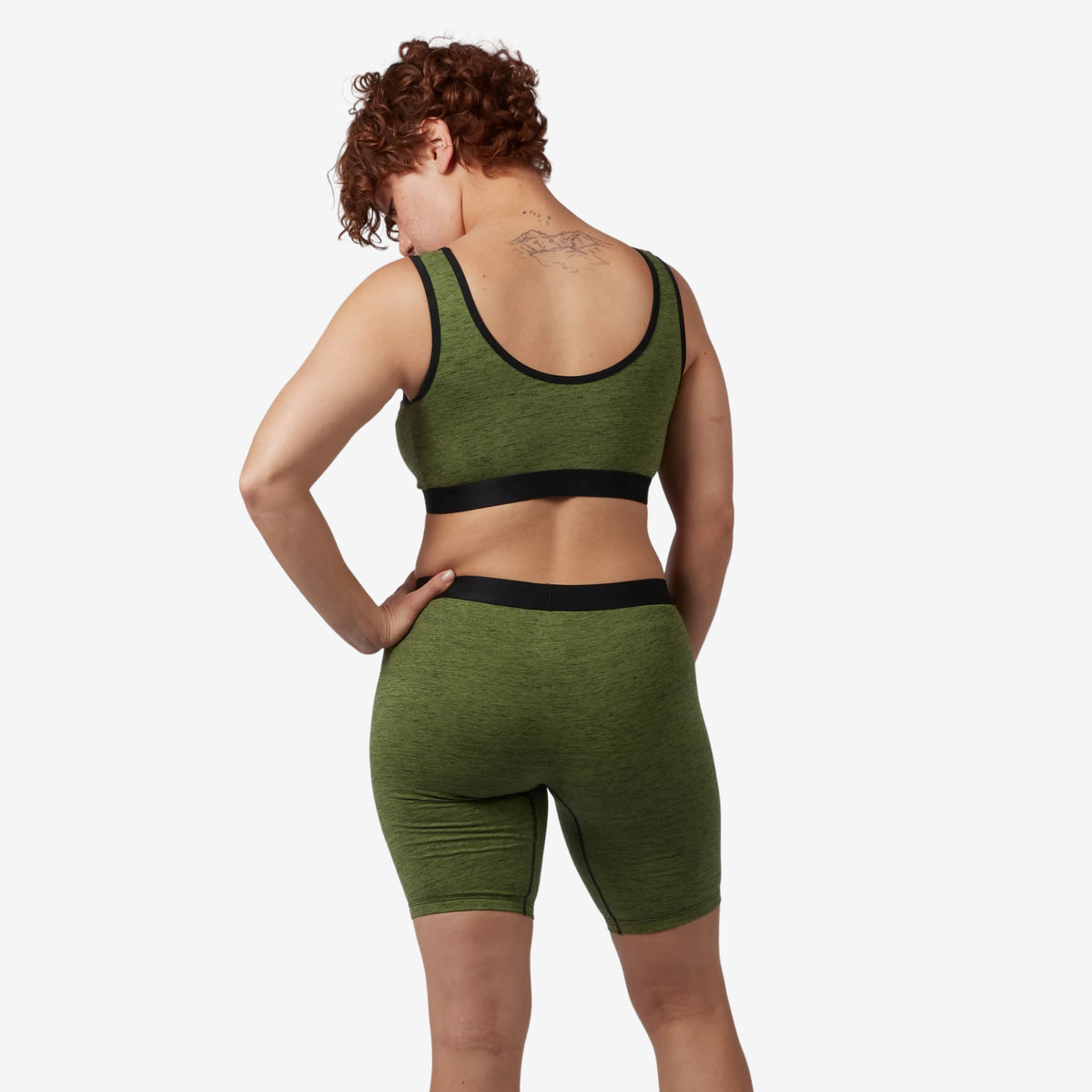 9" Boxer Briefs - Forest Heather