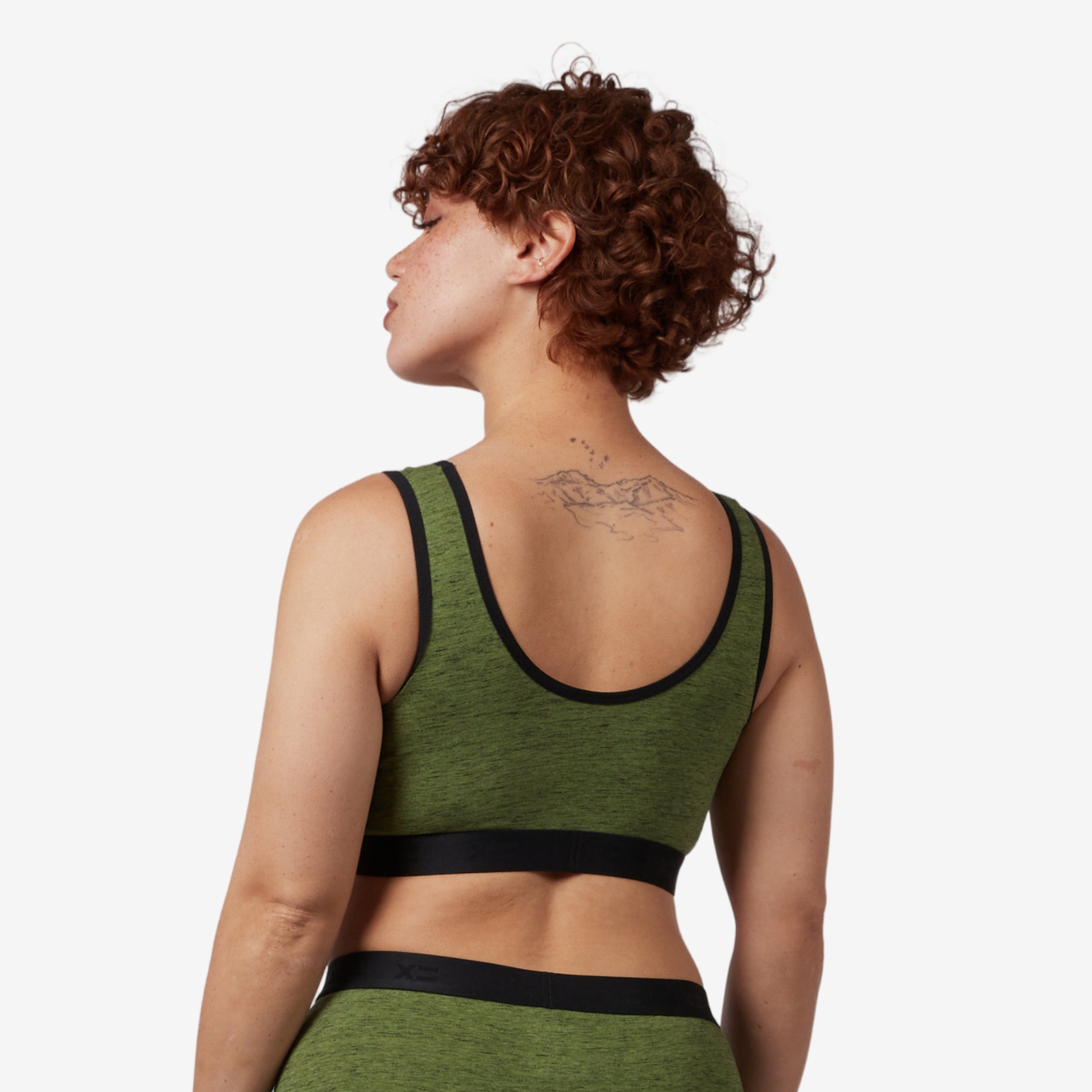 Essentials Soft Bra - Forest Heather