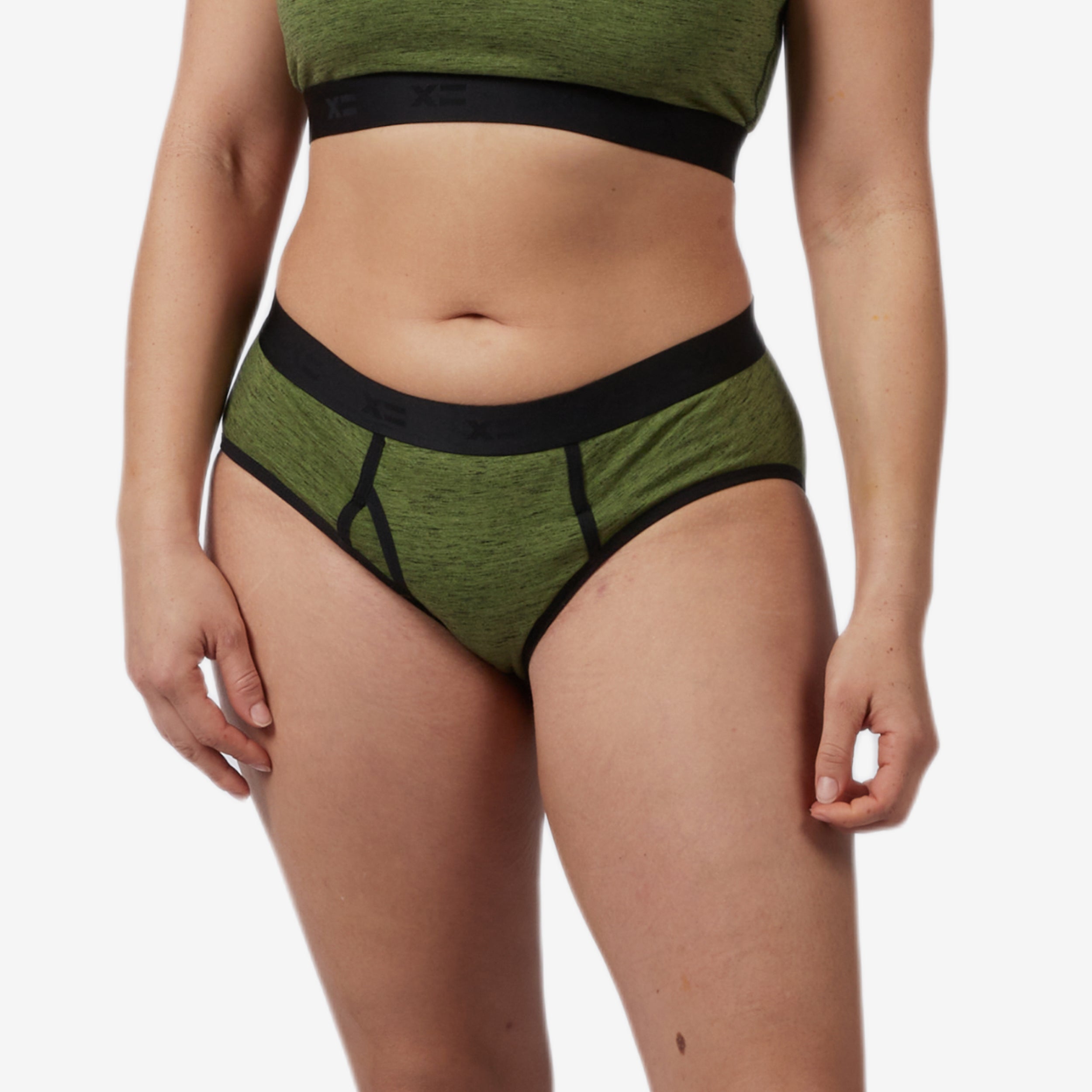 Iconic Briefs - Forest Heather