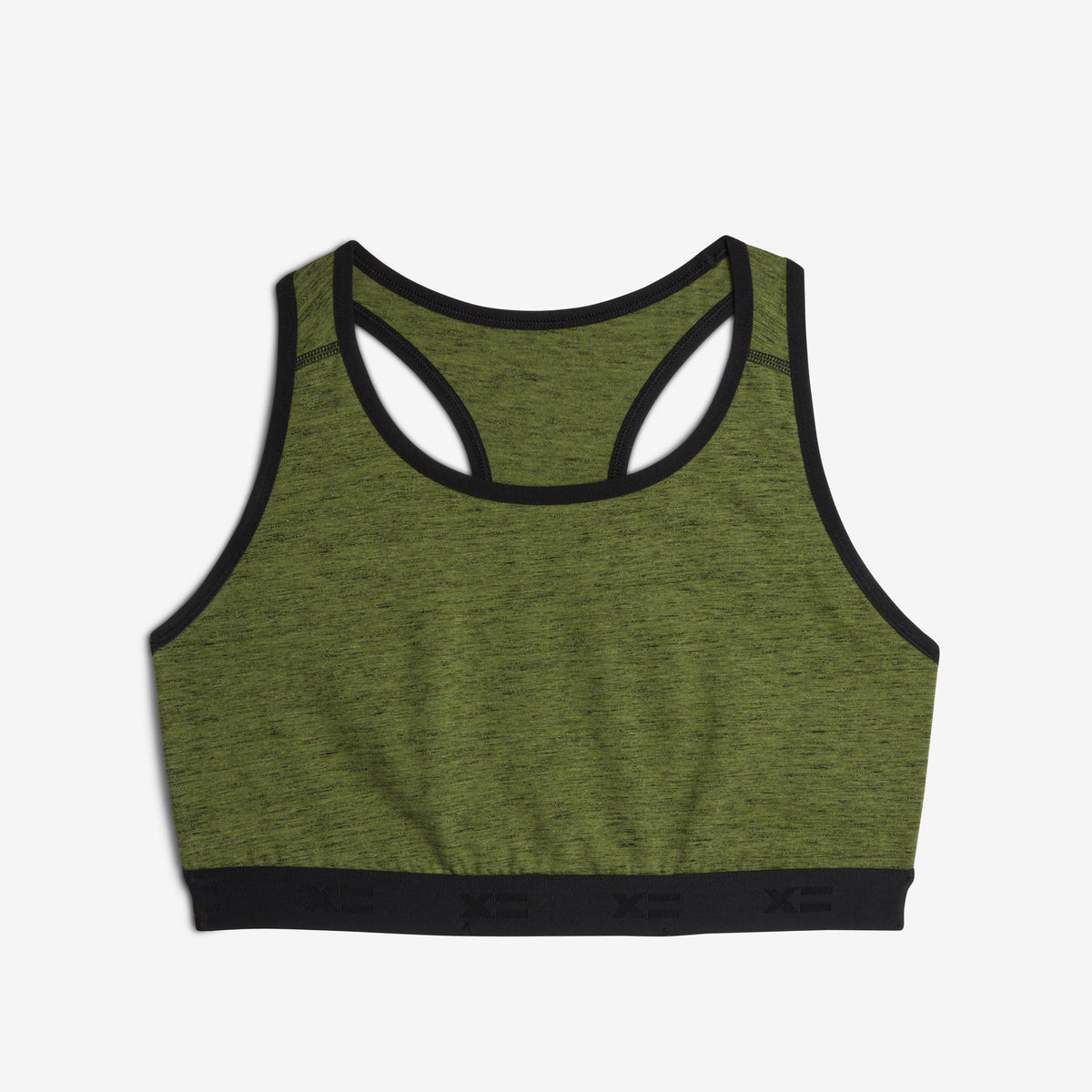 Racerback Soft Bra - Forest Heather