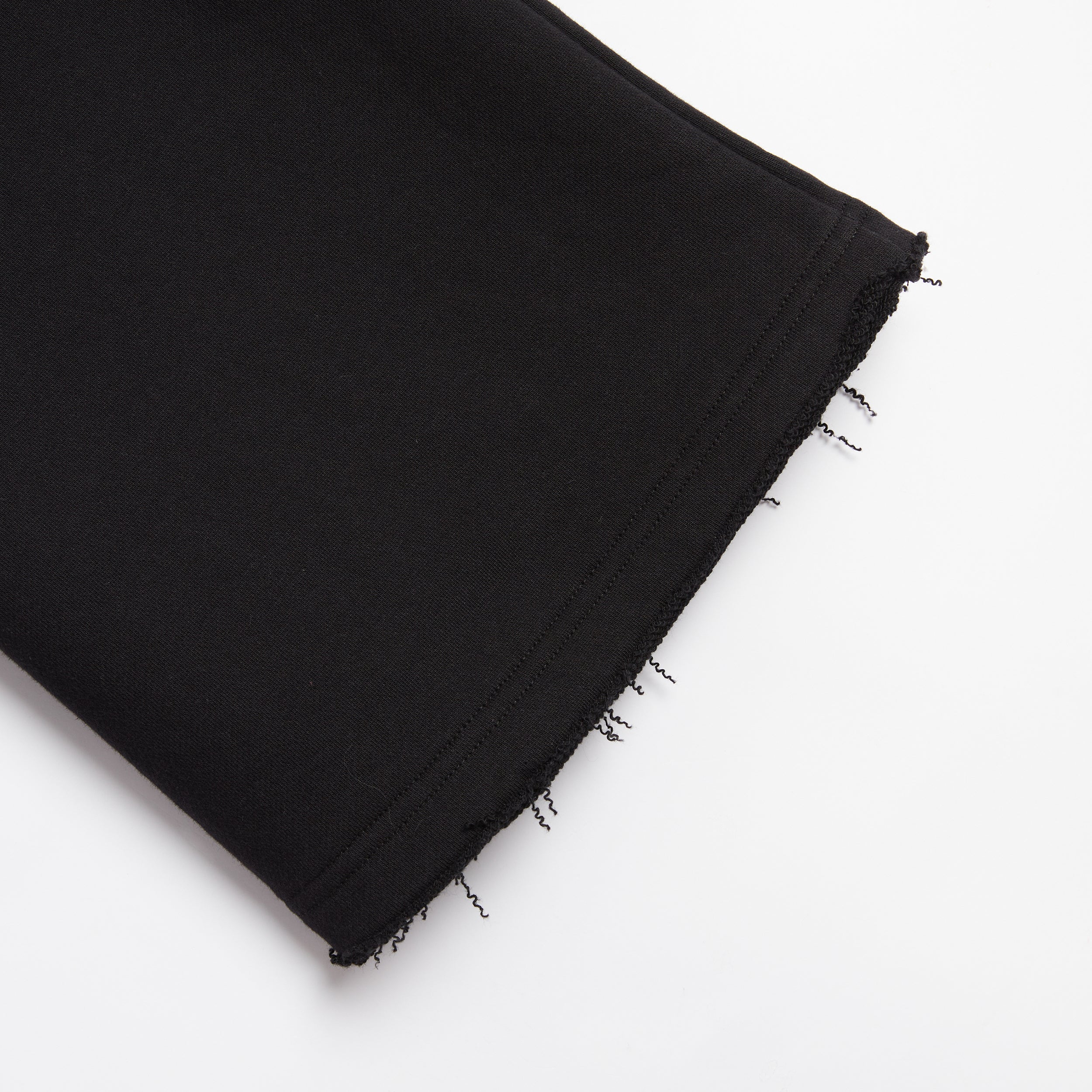 French Terry Flare Pant - Black