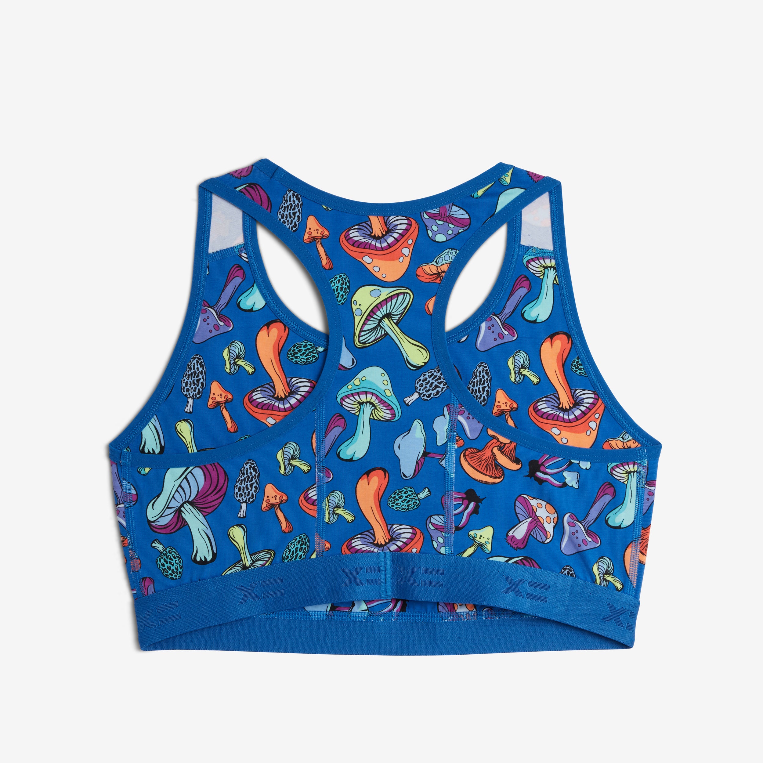 Racerback Soft Bra - Funky Fungi