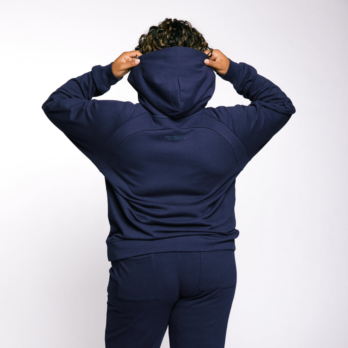 French Terry Full Zip Hoodie - Future Dusk