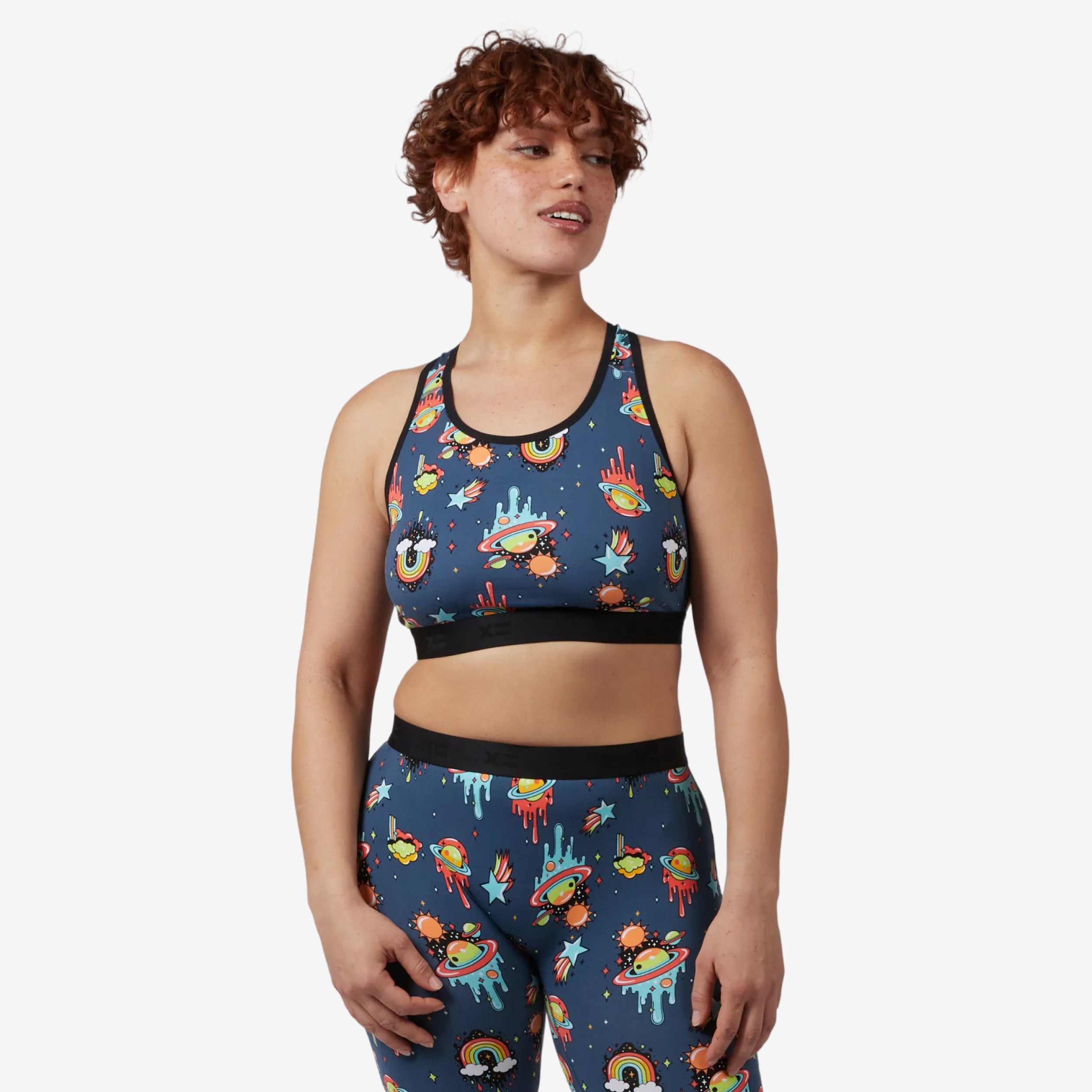 Racerback Soft Bra - Happy Space