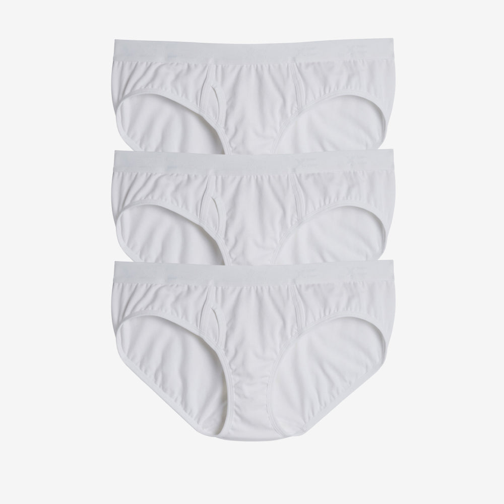 Iconic Brief 3-Pack - Cotton Whites