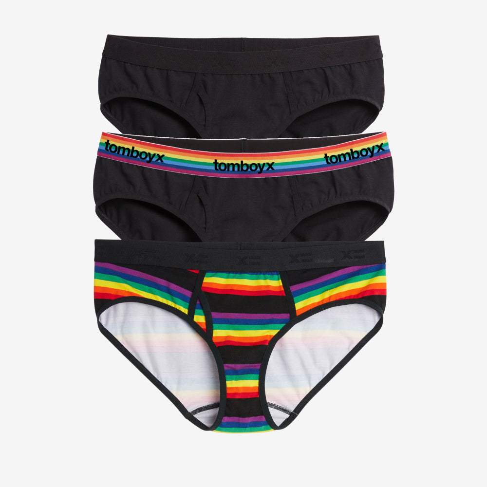 Iconic Brief 3-Pack - Stripe Up