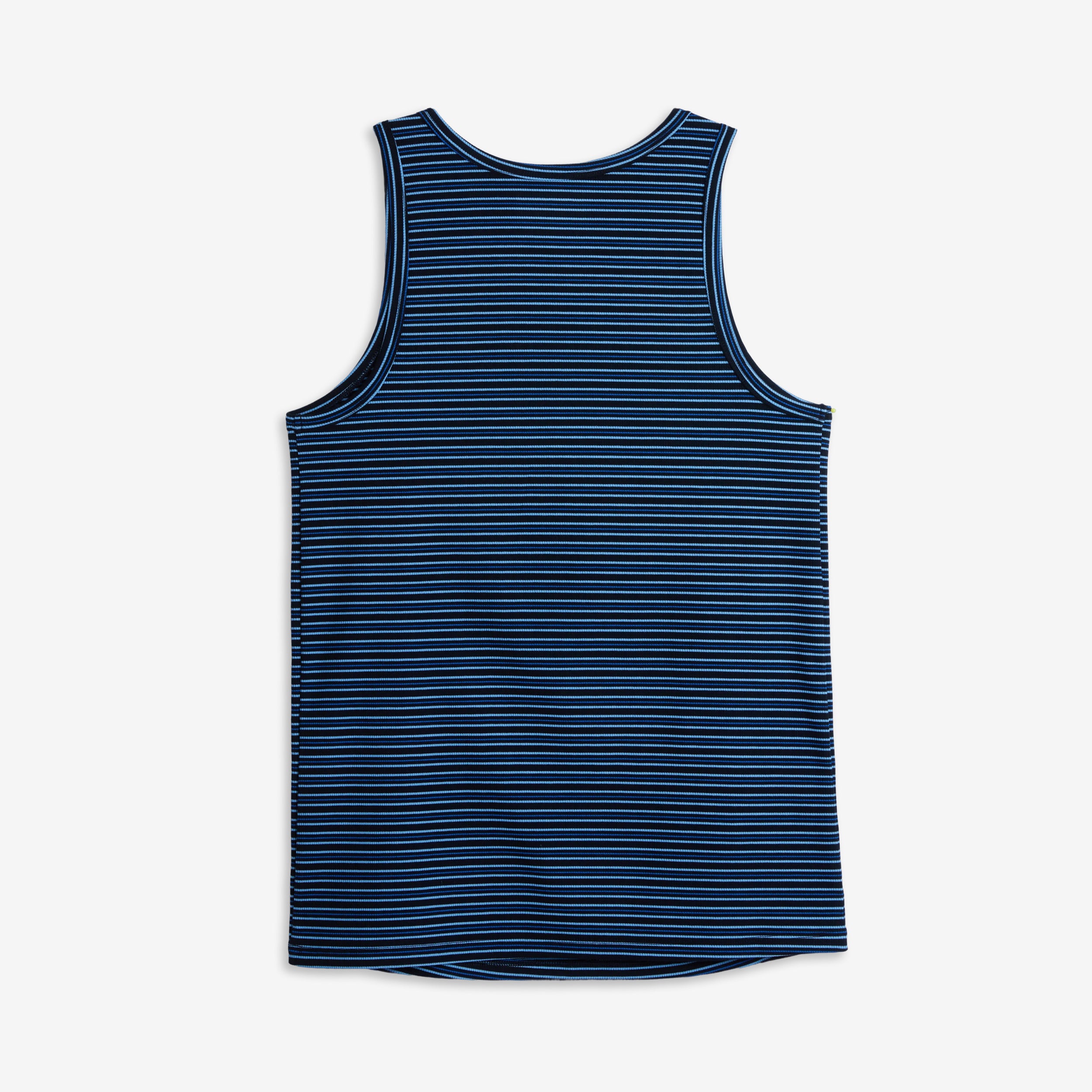 Bamboo Rib Power Tank - Ink Blue Stripe