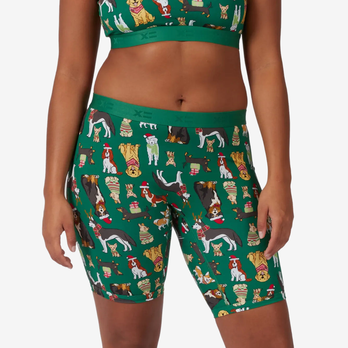 9" Boxer Briefs - Jingle Paws