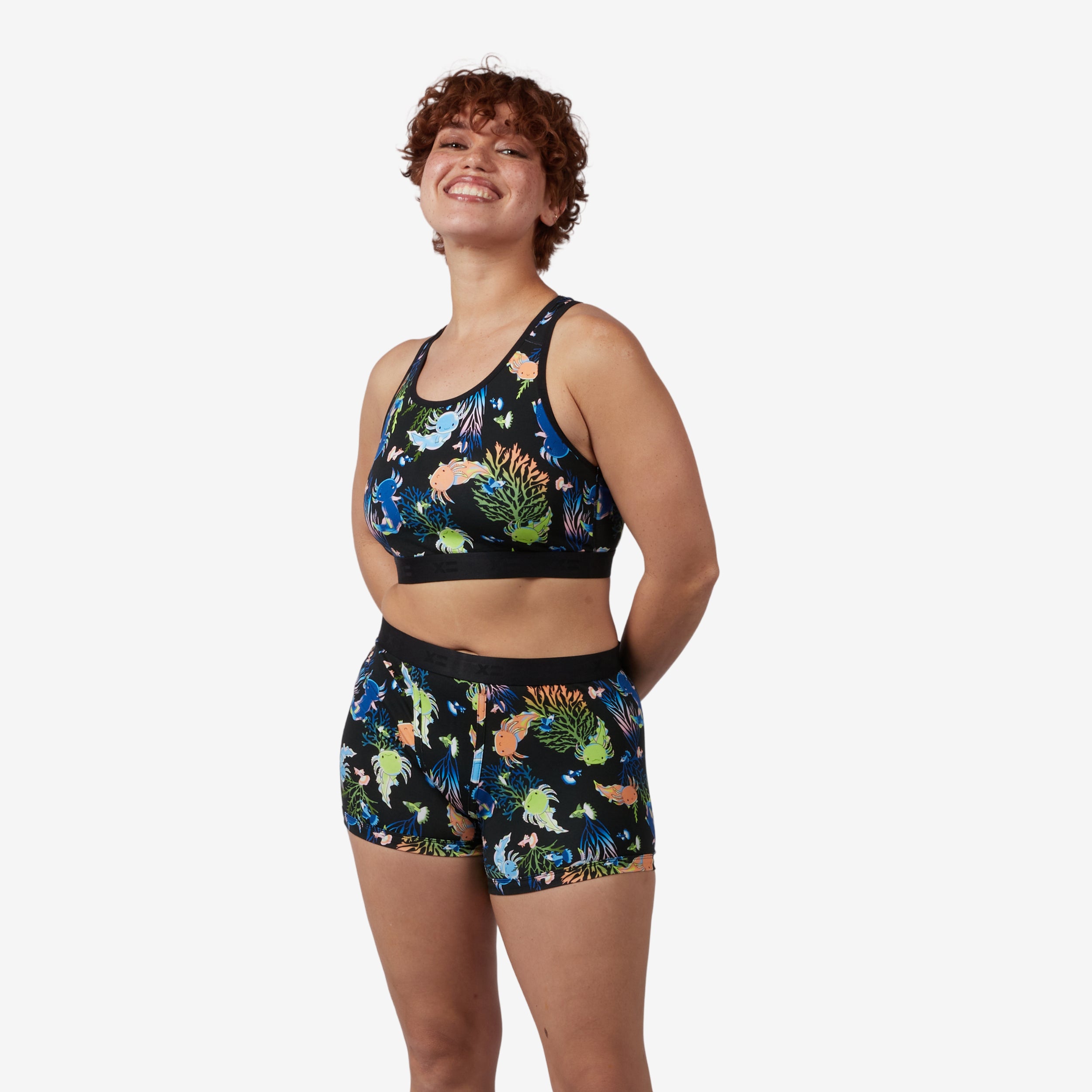 Model: Ariana is 5'7" and wears a medium