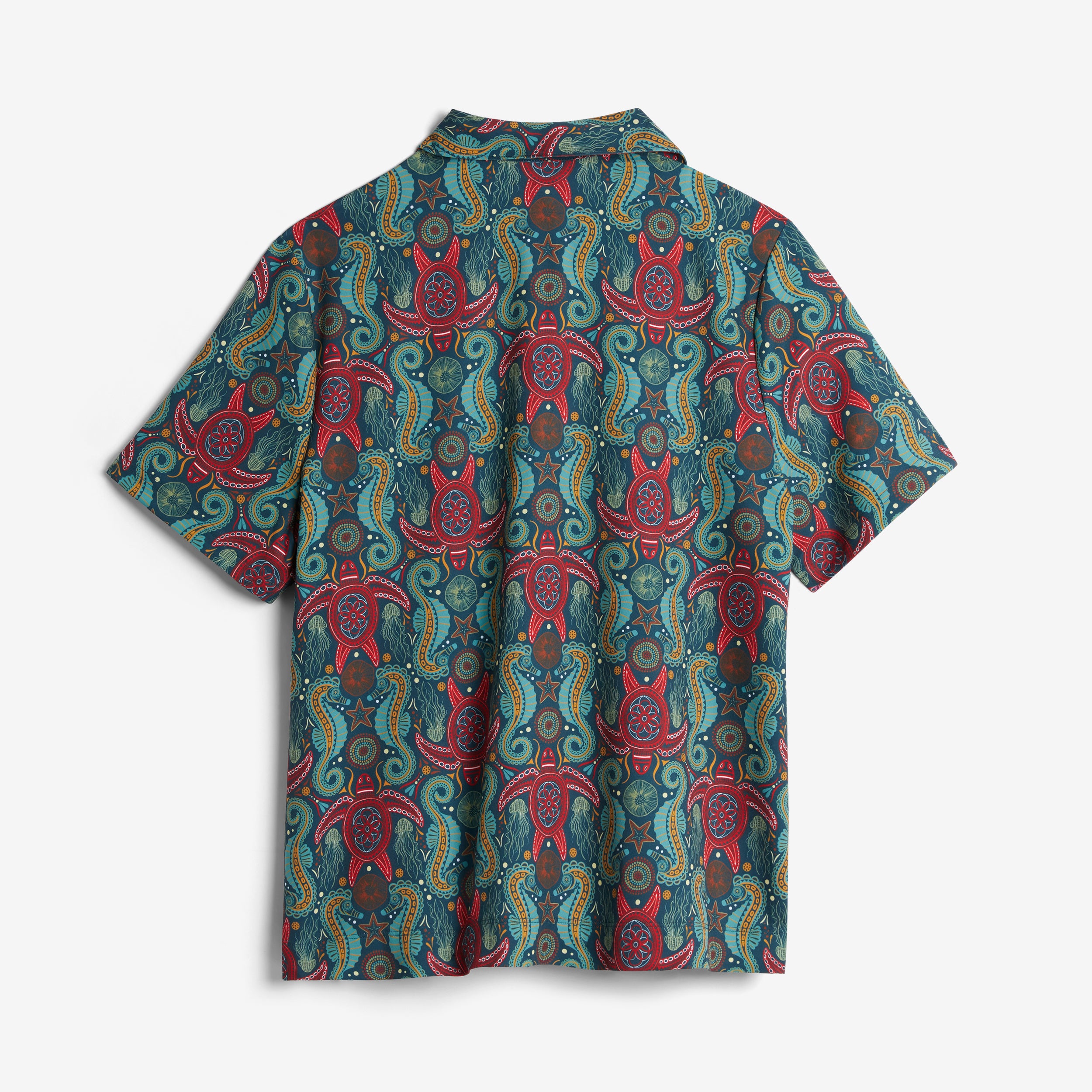 Cabana Shirt - Marine Mosaic