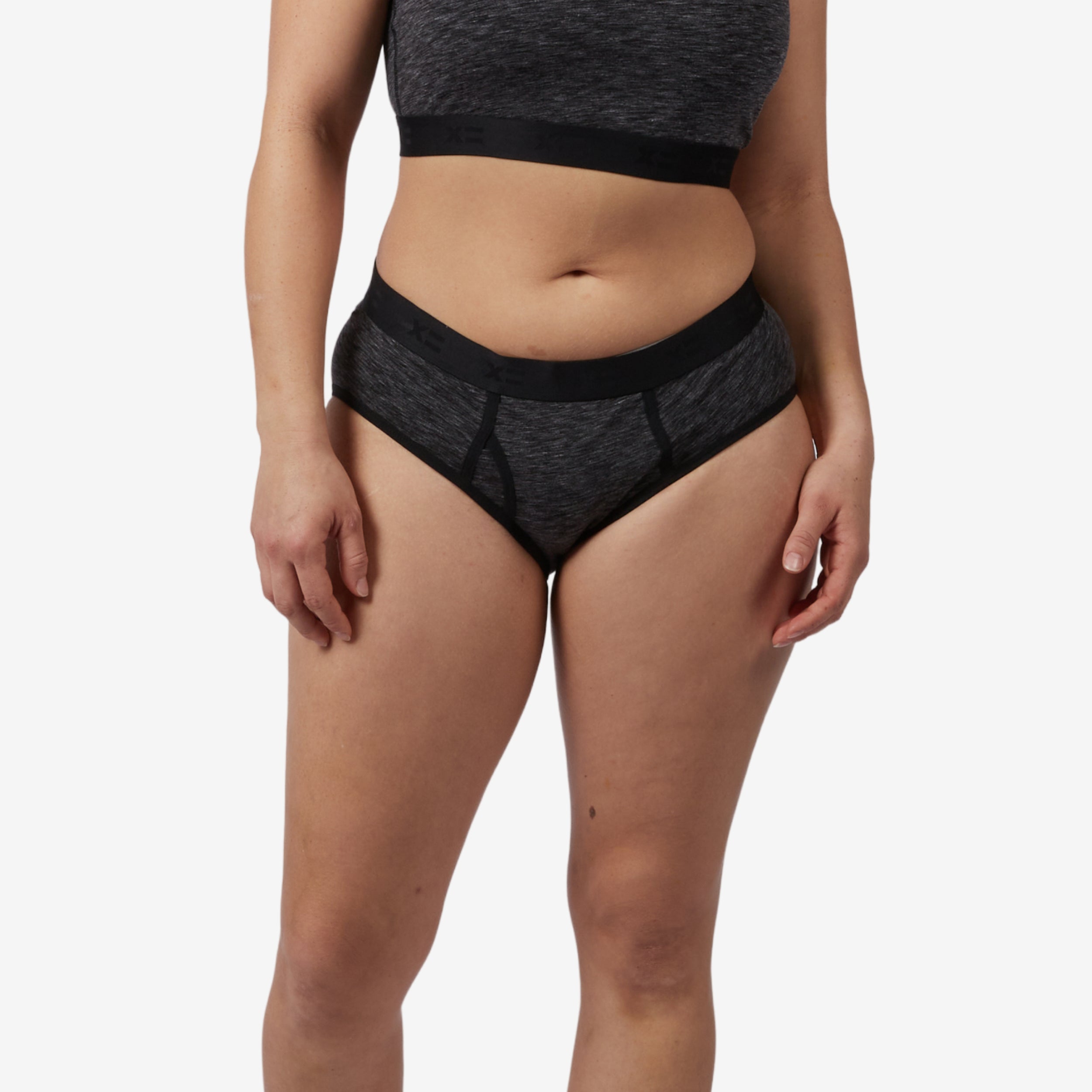 Iconic Briefs - Meteor Gray Heather