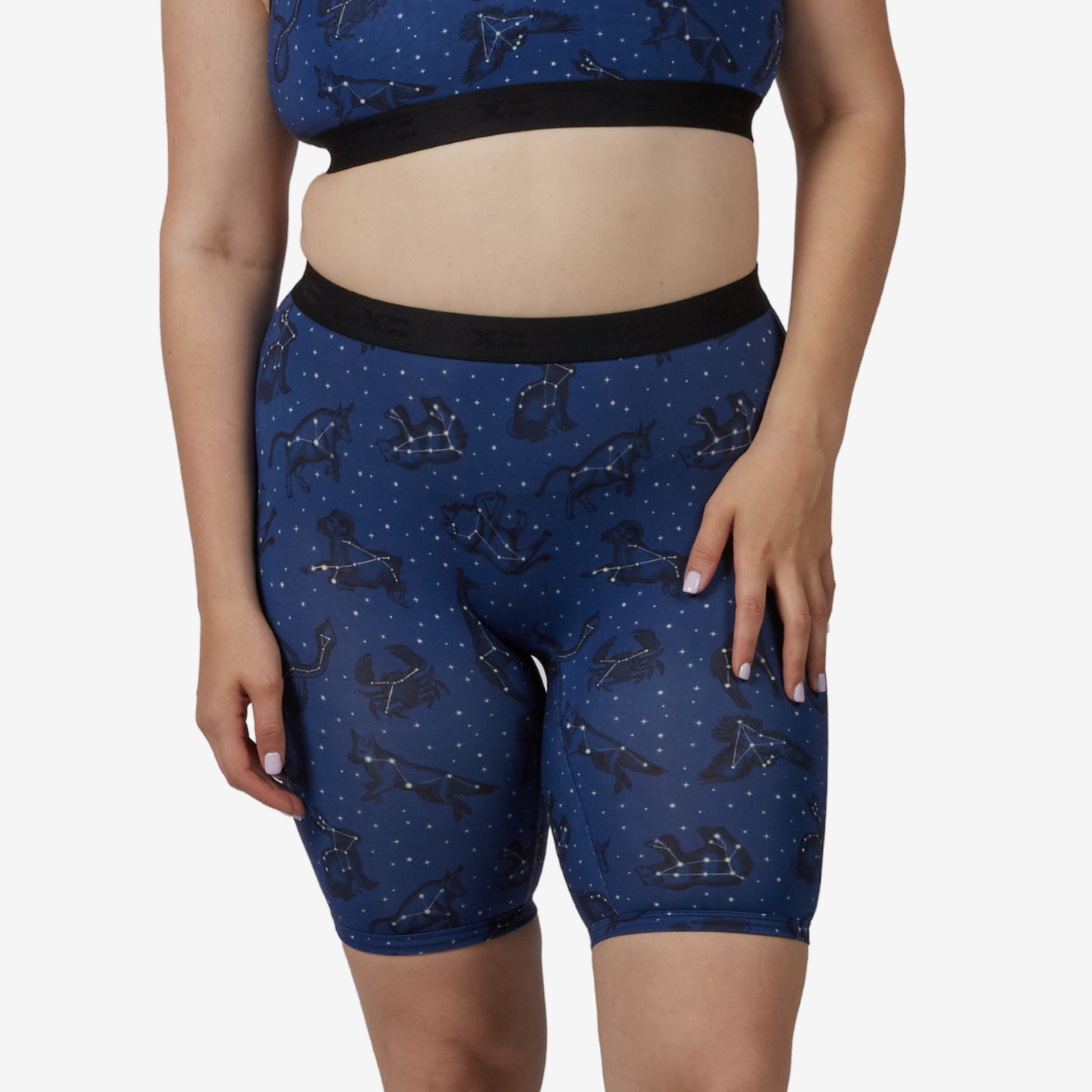 9" Boxer Briefs - TENCEL Modal Animal Constellation