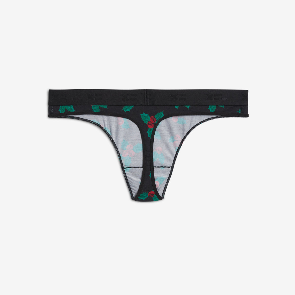 Thong - TENCEL Modal Skull Mistletoe