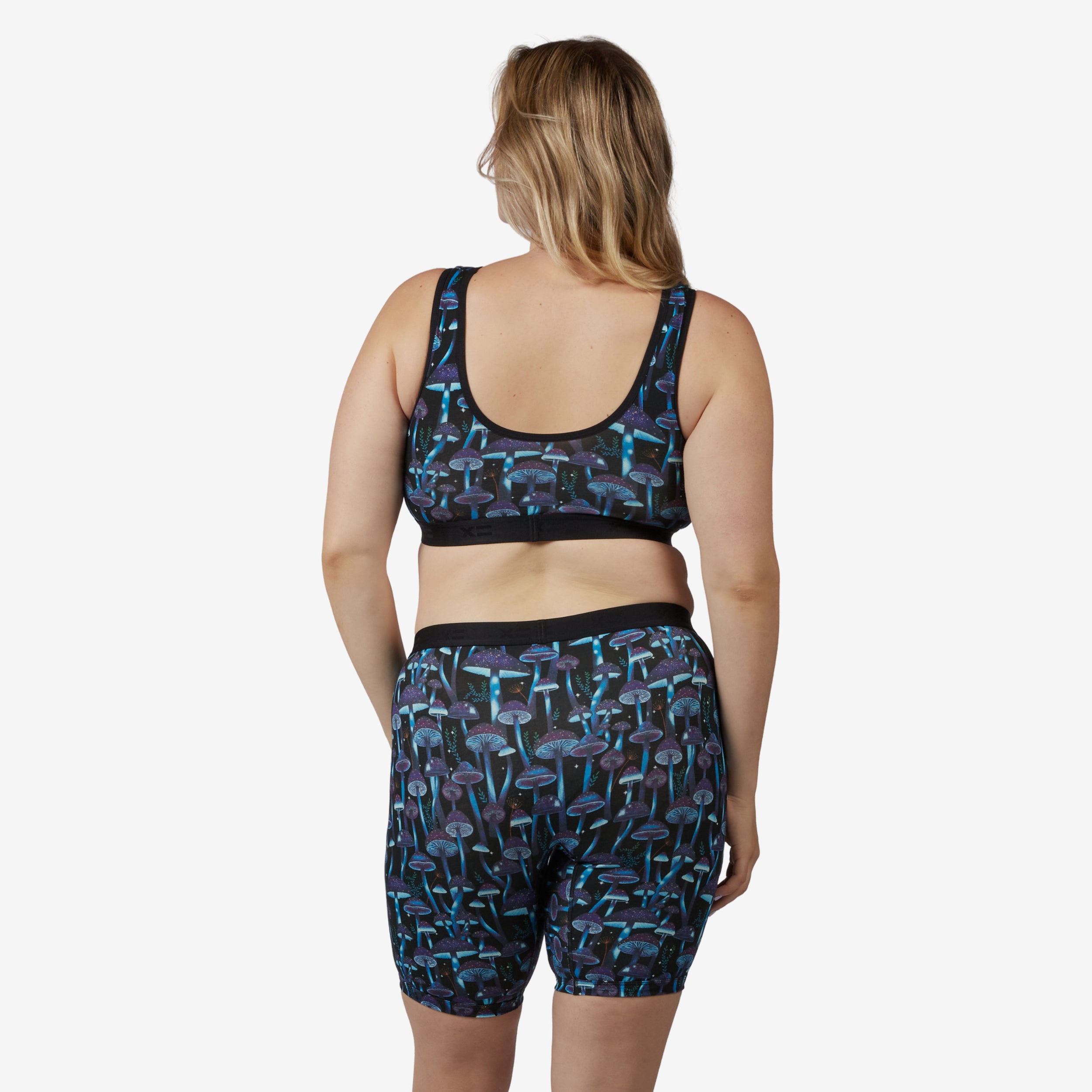 9" Boxer Briefs - Moonlit Mushrooms