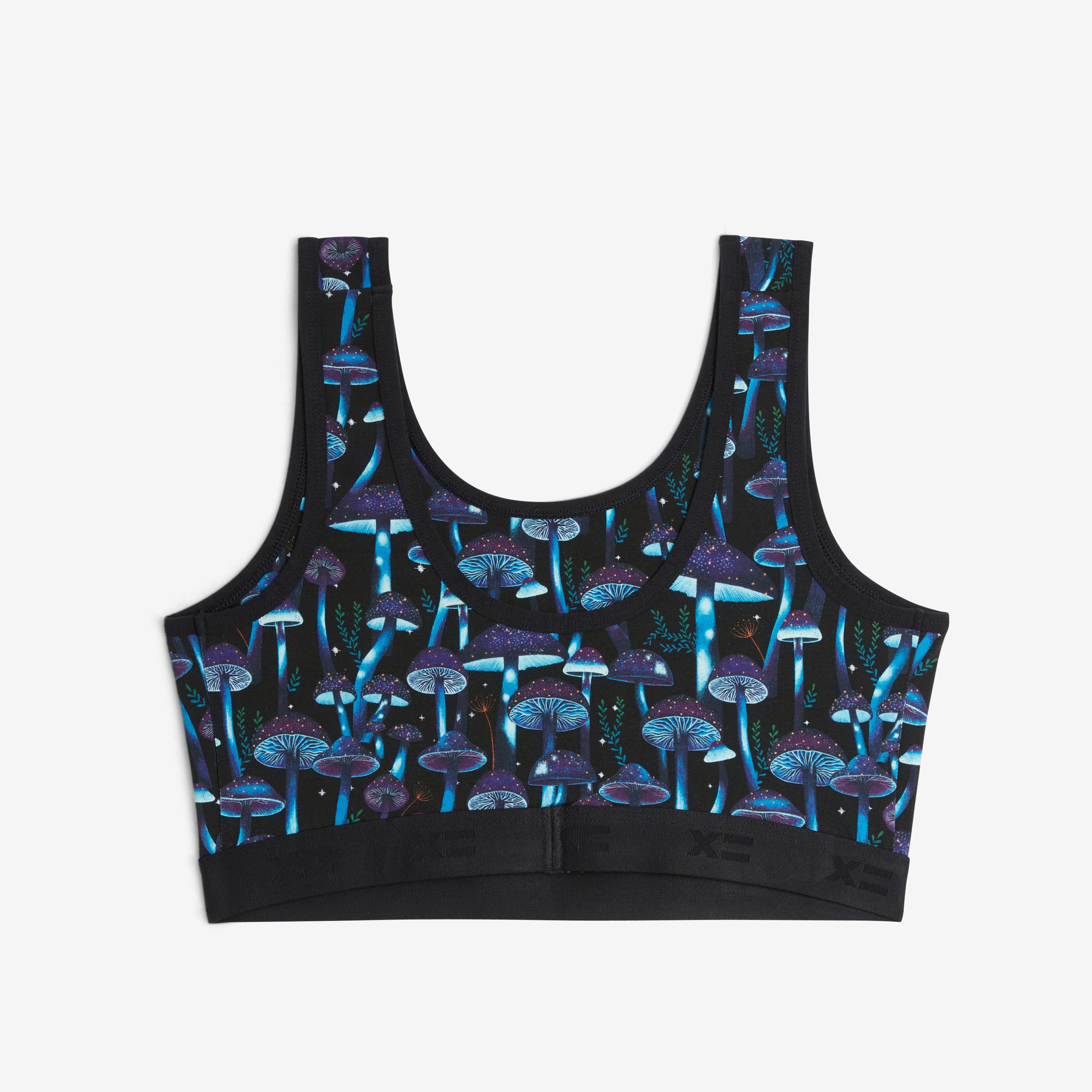 Essentials Soft Bra - Moonlit Mushrooms