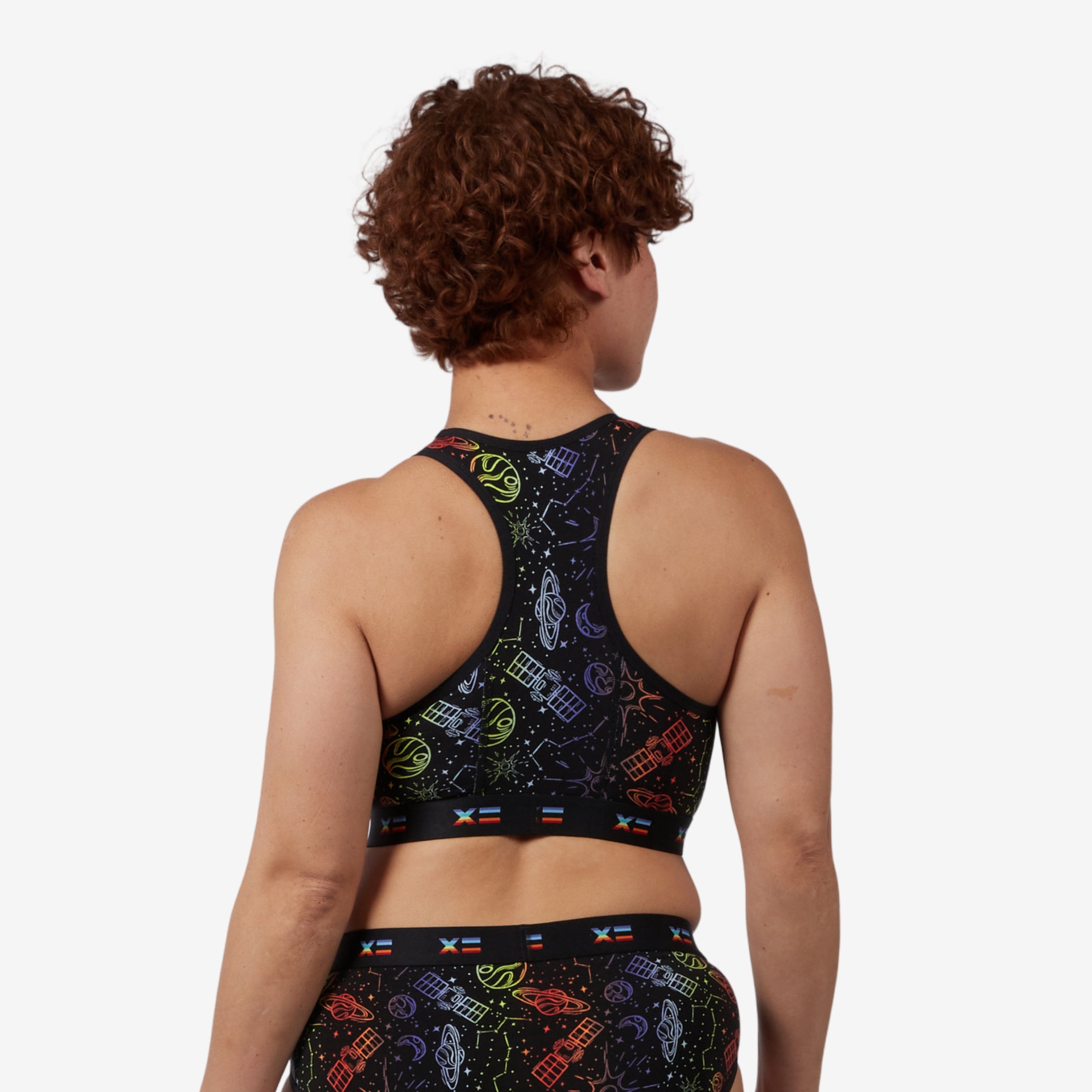 Racerback Soft Bra - Out In Space