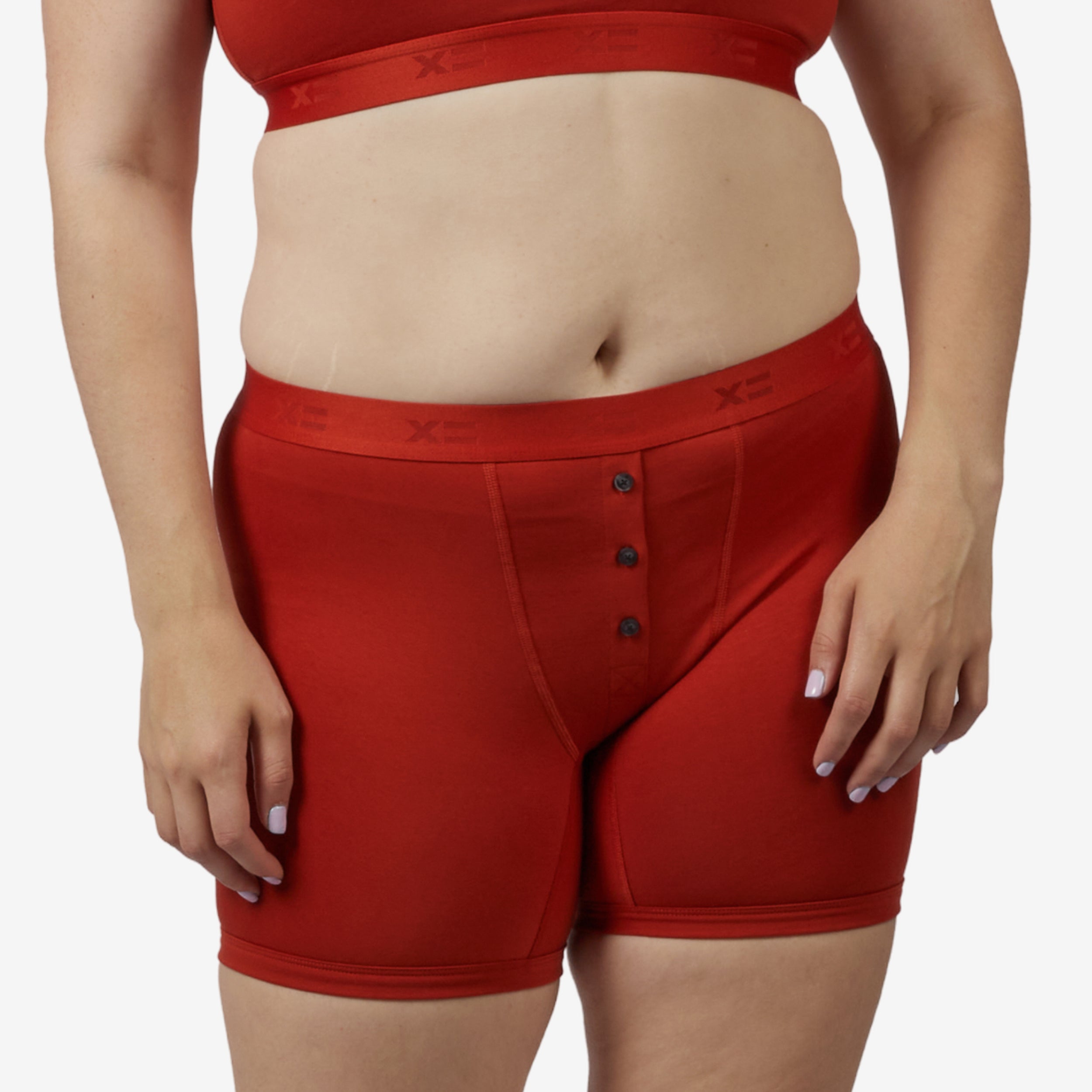 6" Fly Boxer Briefs - Pumpkin Spice