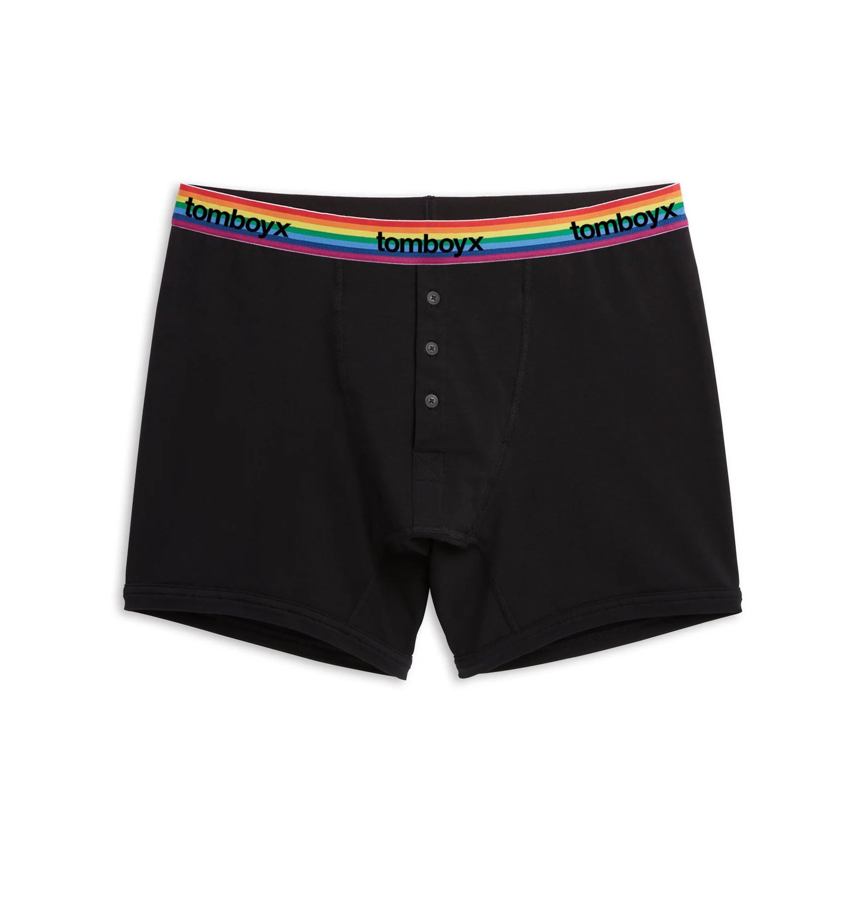 6" No Fly Boxer Briefs 3-Pack - Stripe Up