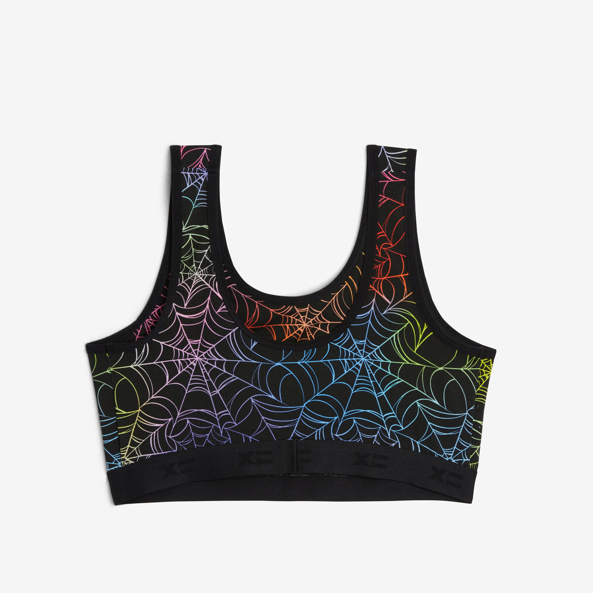 Essentials Soft Bra - Rainbow Web